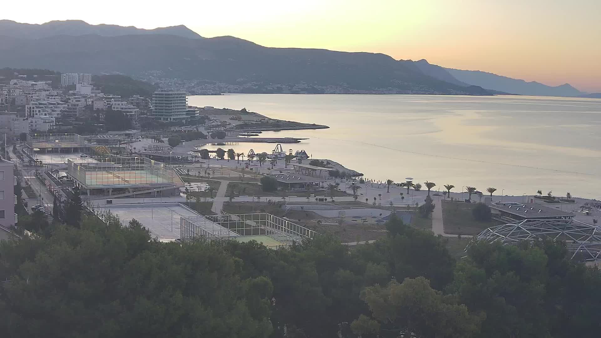 Spiaggia di Žnjan e impianti sportivi – Spalato