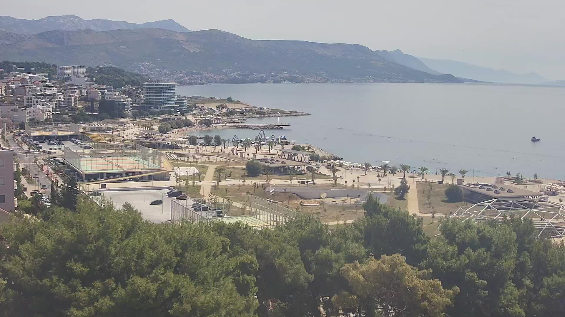 Plage Žnjan et installations sportives – Split