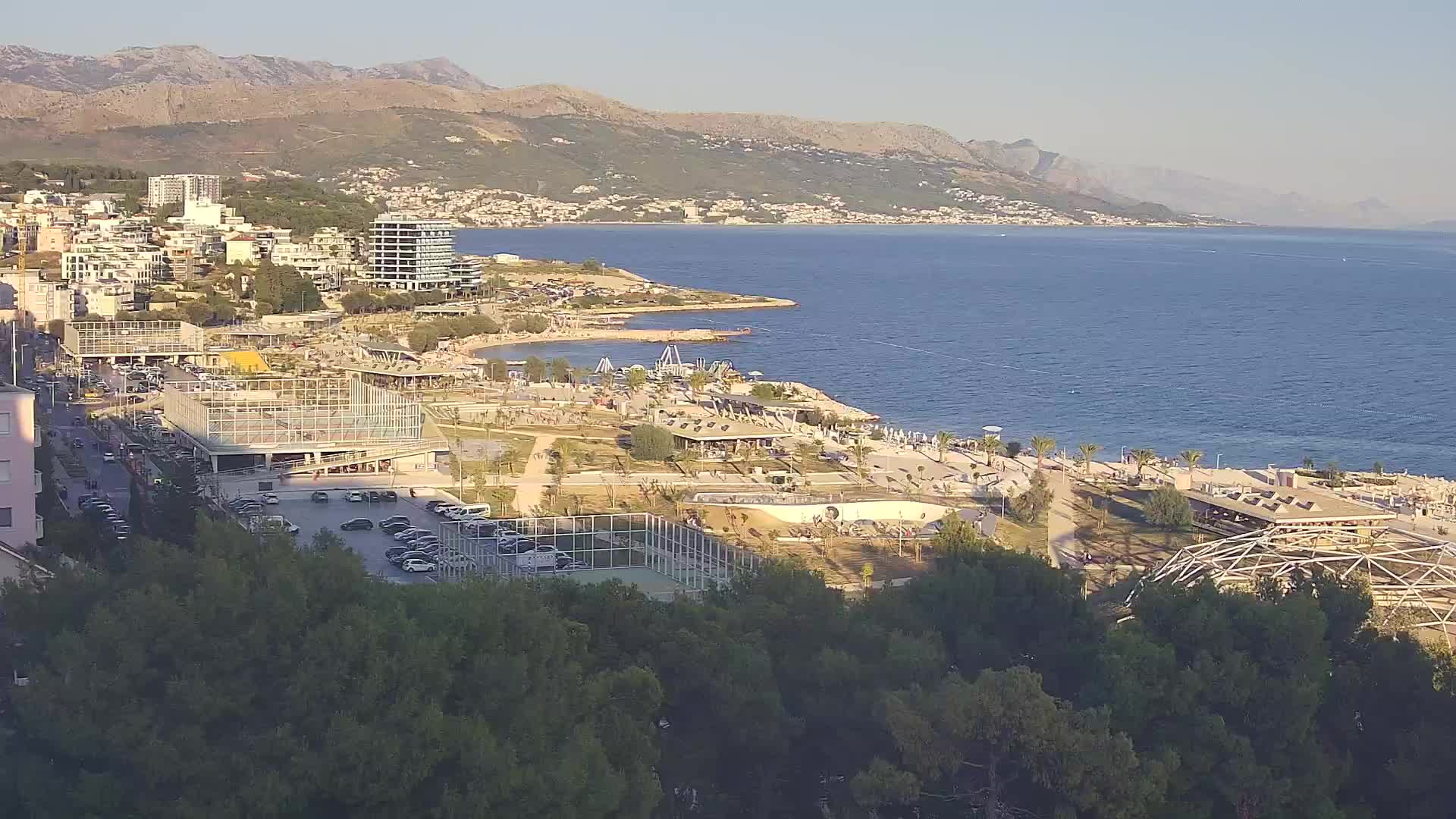 Plage Žnjan et installations sportives – Split