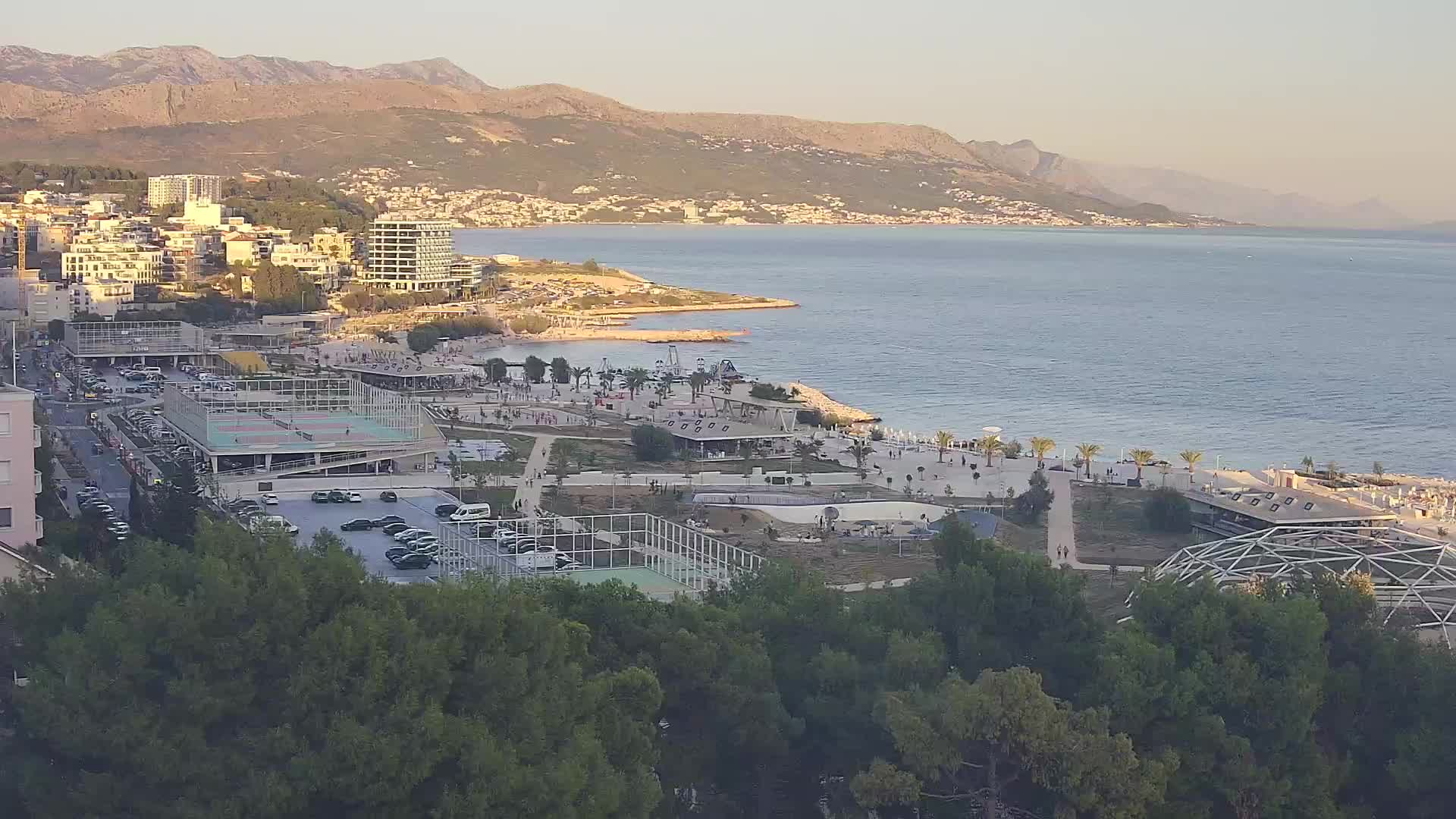 Playa Žnjan e instalaciones deportivas – Split