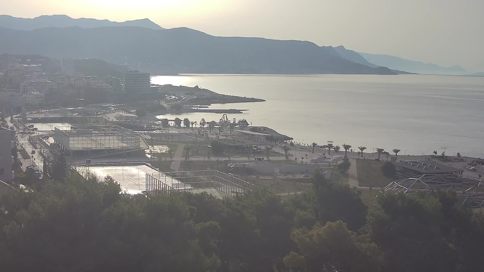 Plage Žnjan et installations sportives – Split