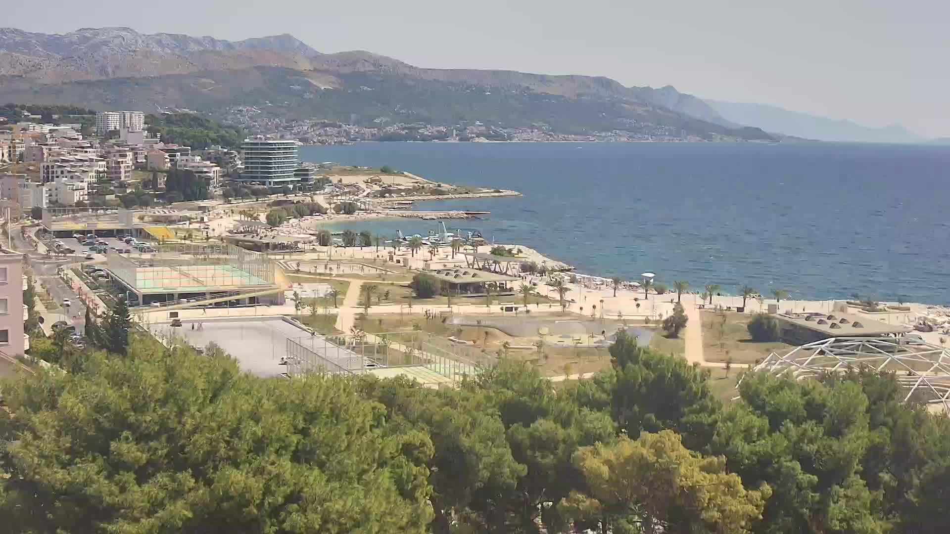 Plage Žnjan et installations sportives – Split