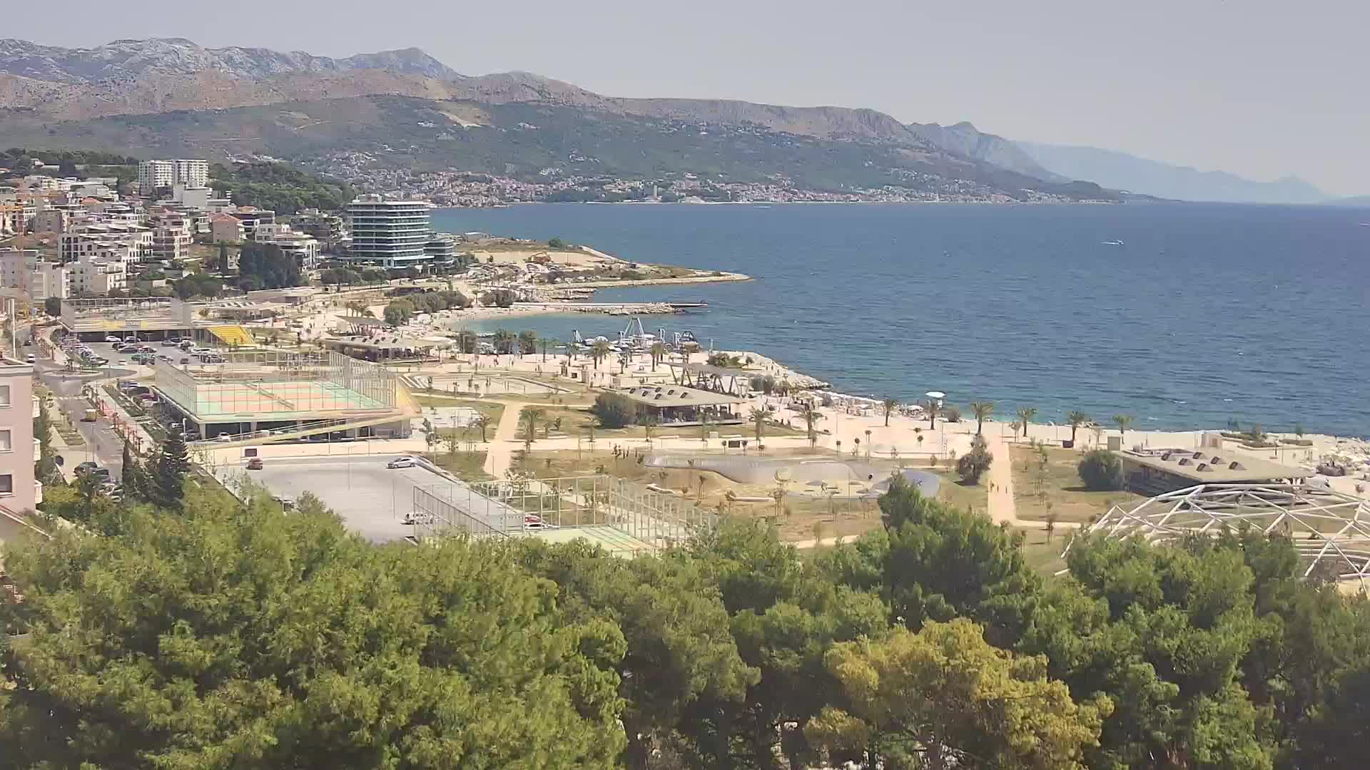 Plage Žnjan et installations sportives – Split