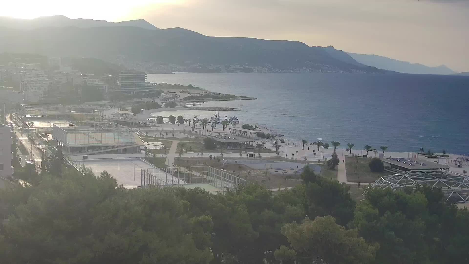 Plage Žnjan et installations sportives – Split