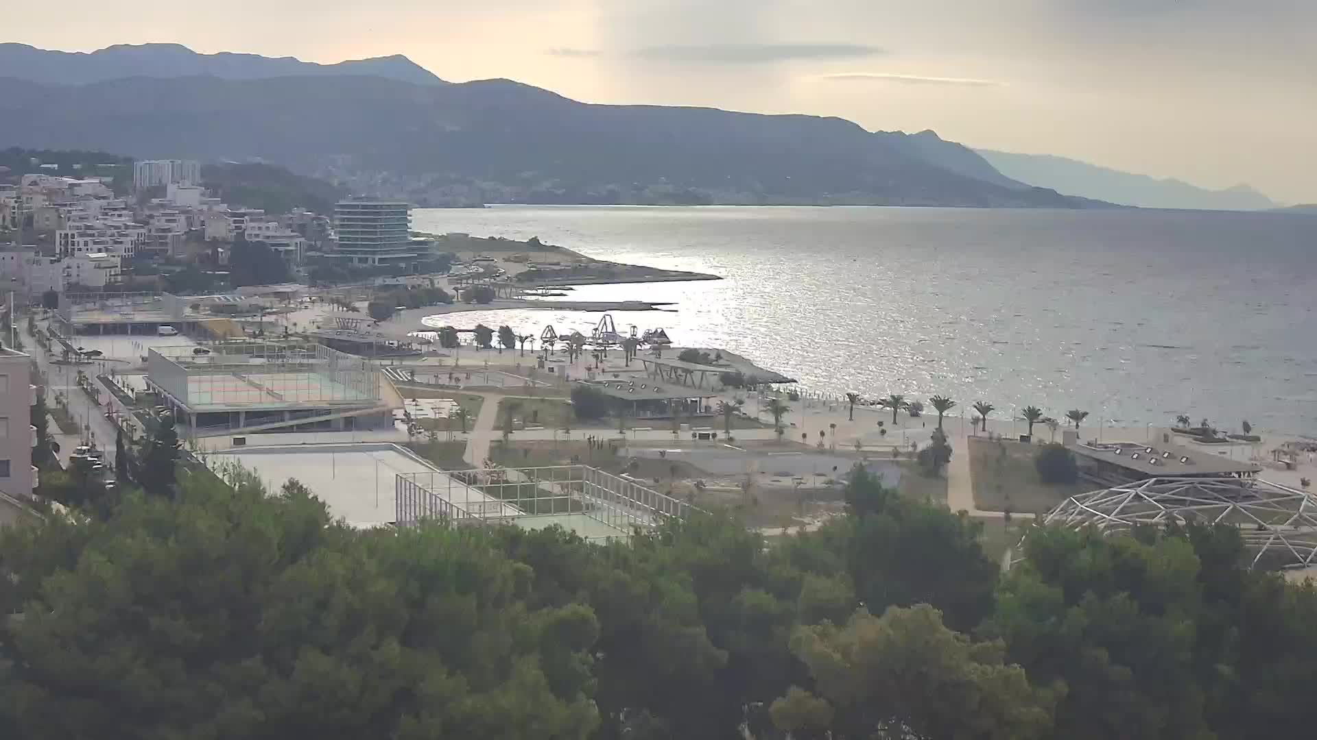 Plage Žnjan et installations sportives – Split