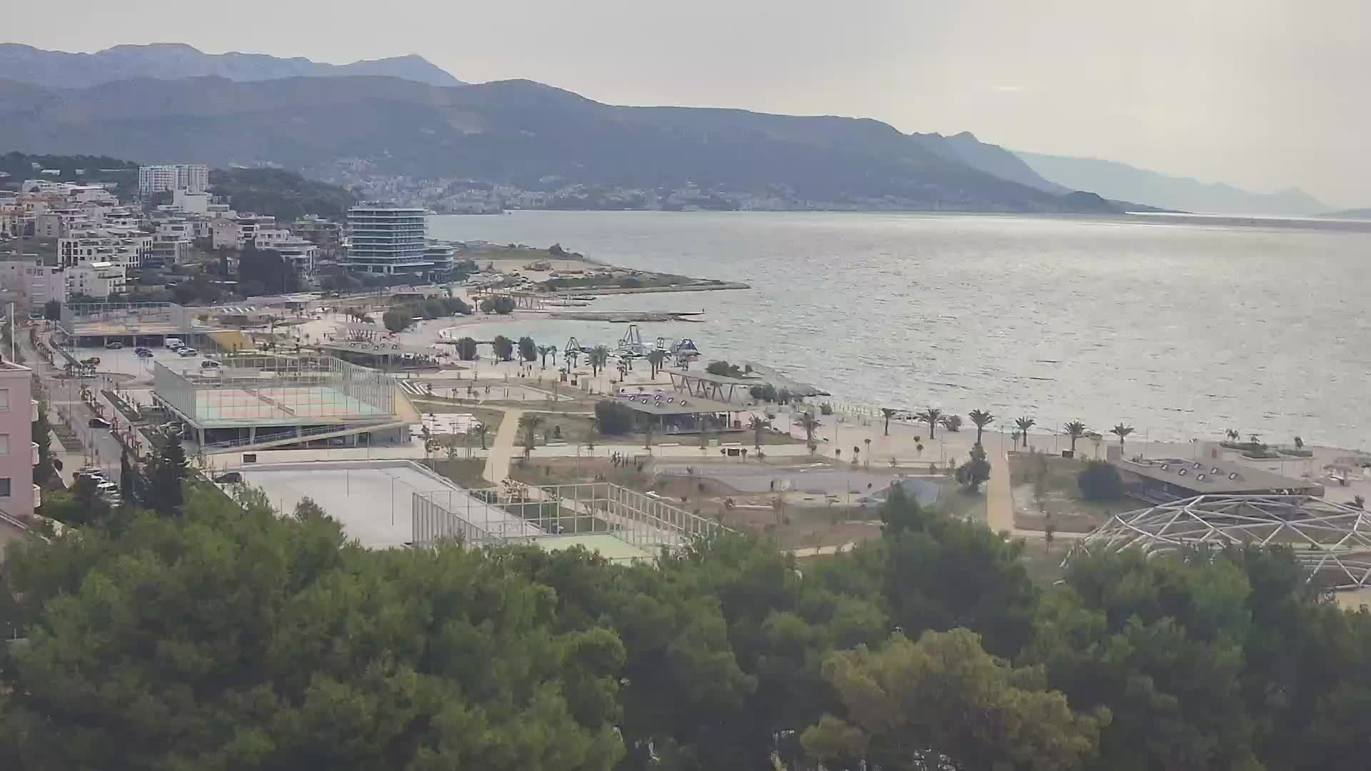 Plage Žnjan et installations sportives – Split