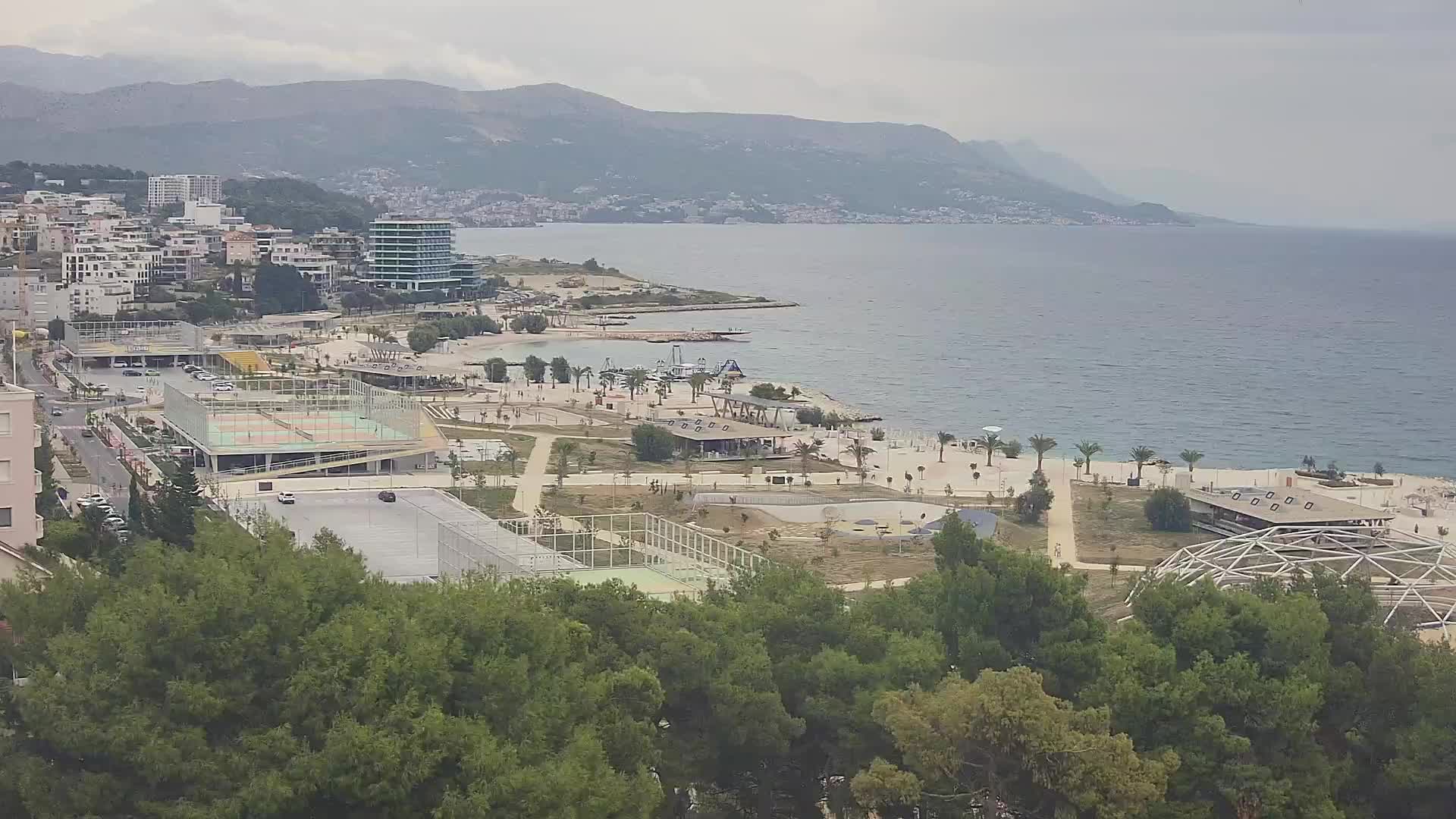 Plage Žnjan et installations sportives – Split