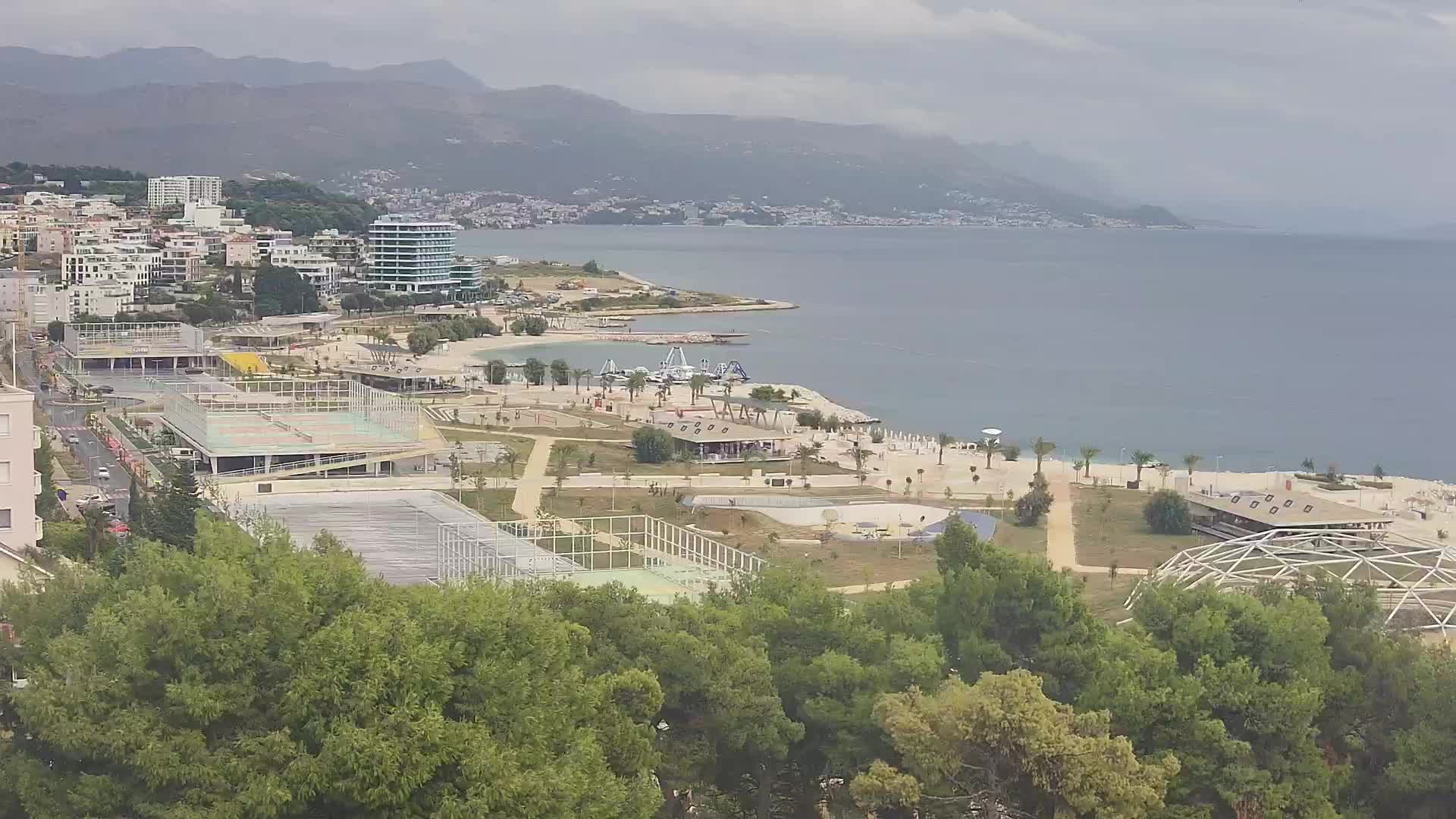 Spiaggia di Žnjan e impianti sportivi – Spalato
