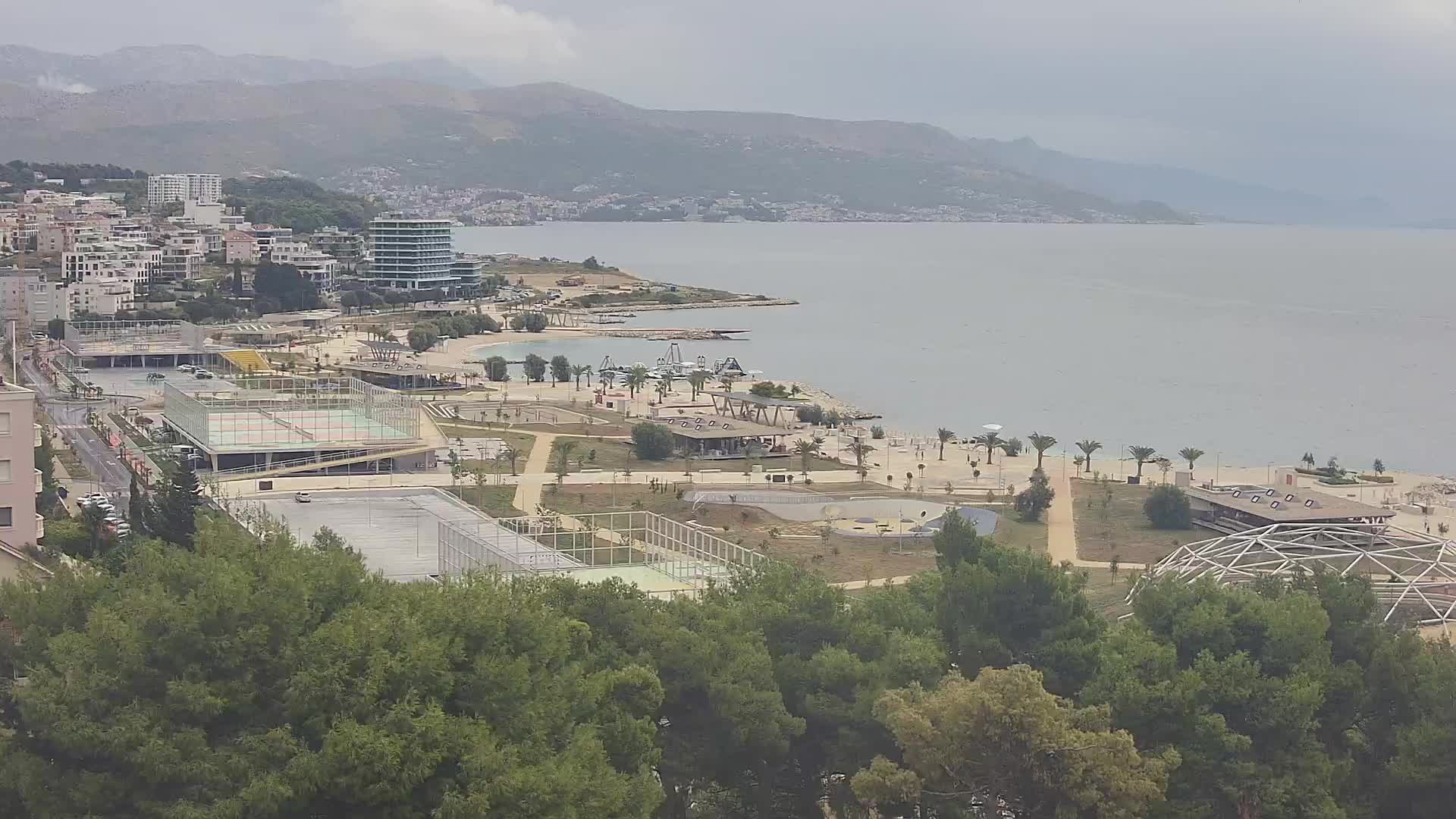 Plage Žnjan et installations sportives – Split