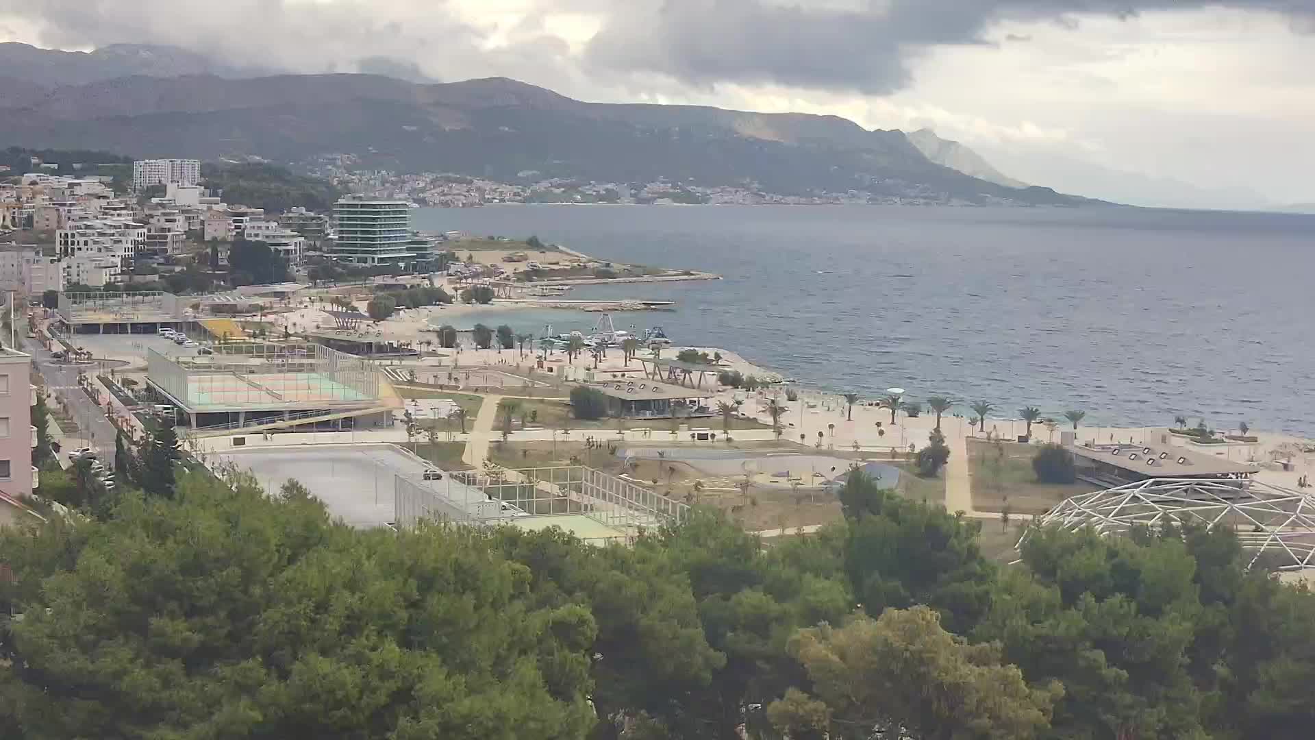 Plage Žnjan et installations sportives – Split