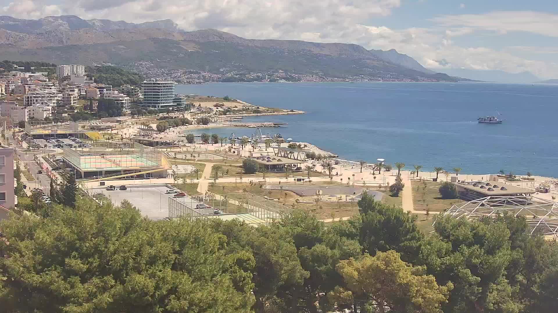 Playa Žnjan e instalaciones deportivas – Split
