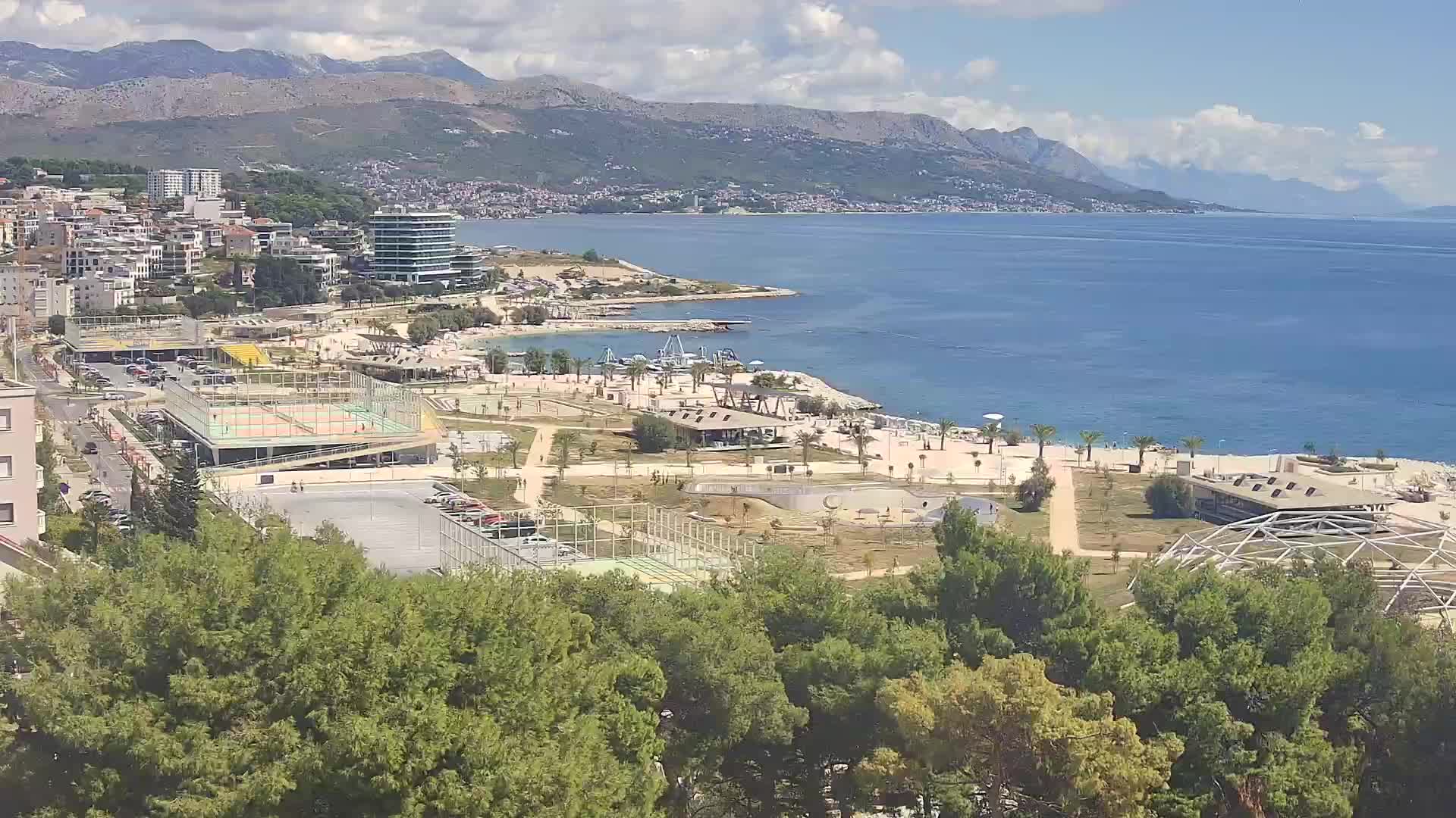 Plage Žnjan et installations sportives – Split