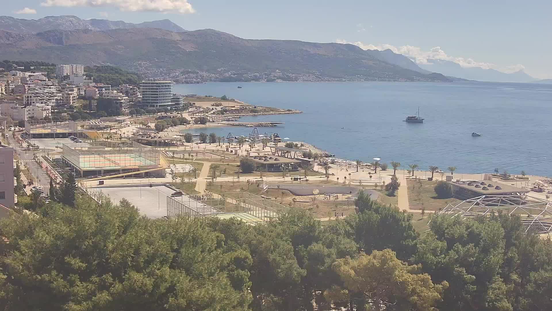 Spiaggia di Žnjan e impianti sportivi – Spalato