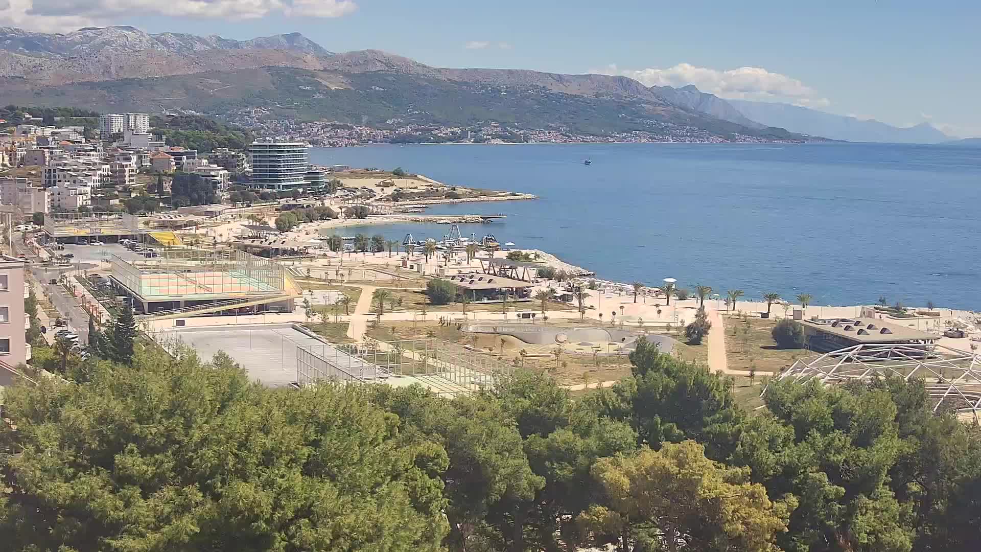 Playa Žnjan e instalaciones deportivas – Split