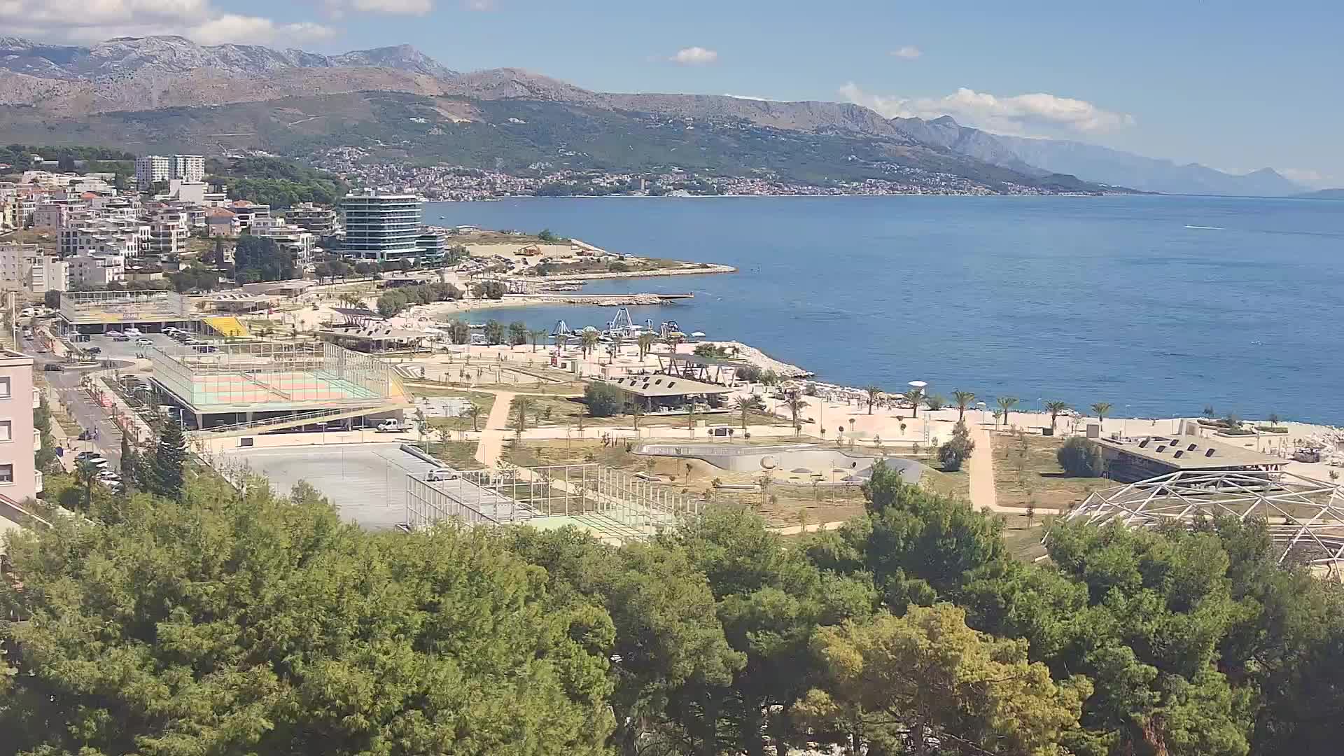 Spiaggia di Žnjan e impianti sportivi – Spalato