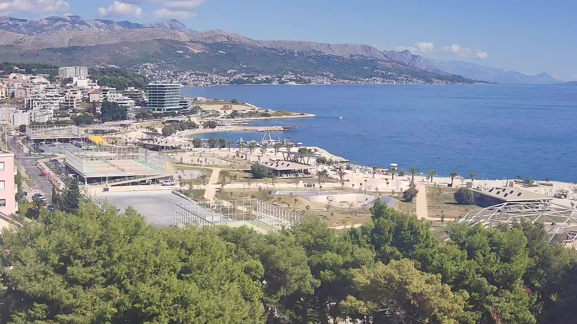 Playa Žnjan e instalaciones deportivas – Split