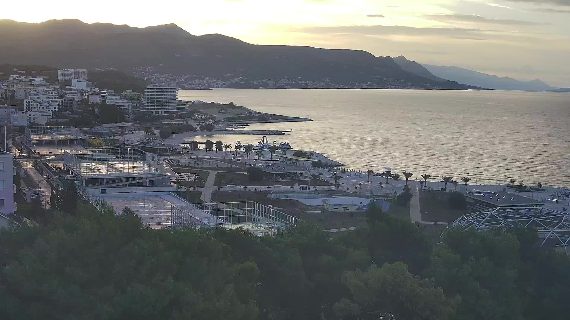 Plage Žnjan et installations sportives – Split