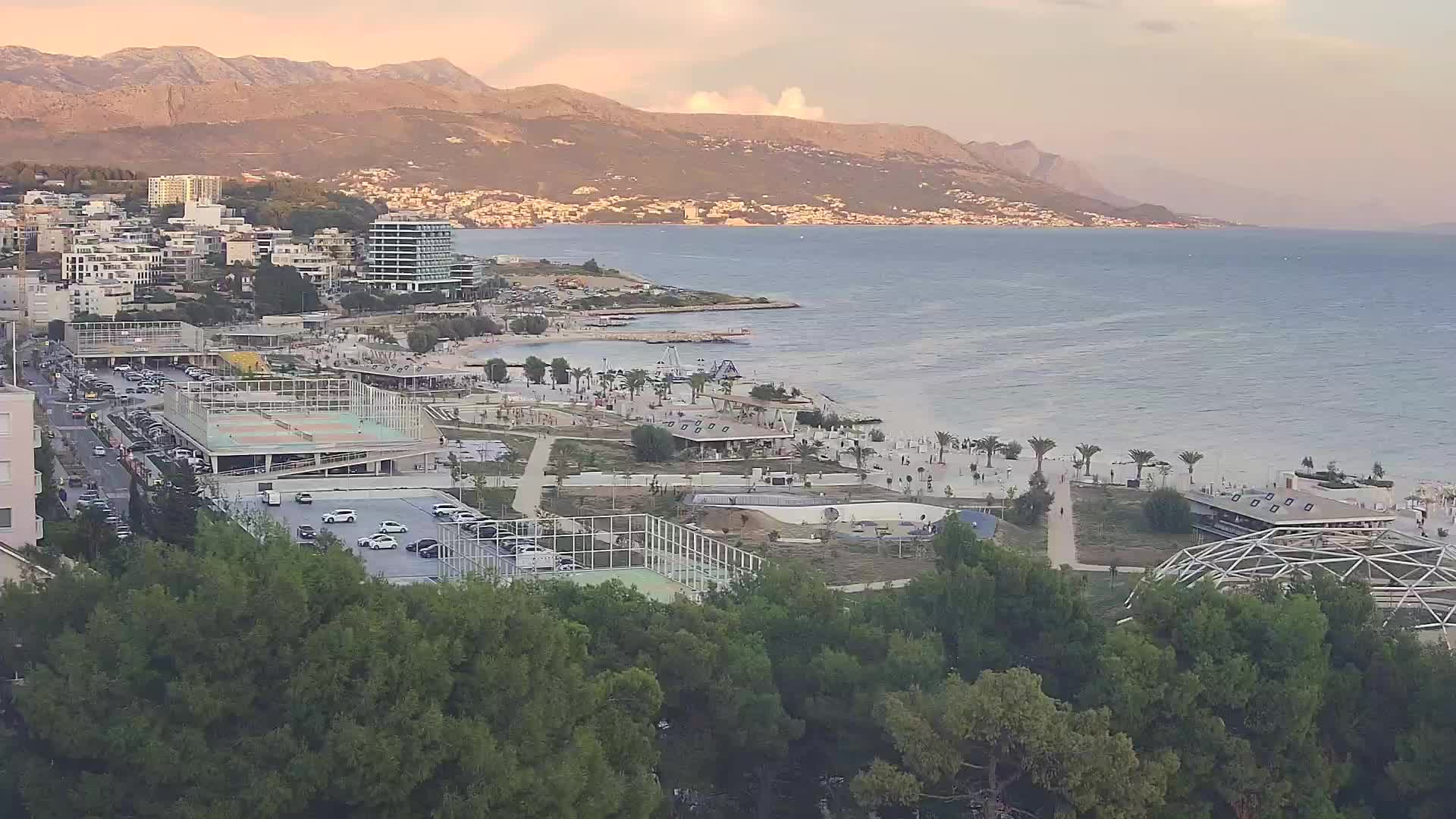 Playa Žnjan e instalaciones deportivas – Split
