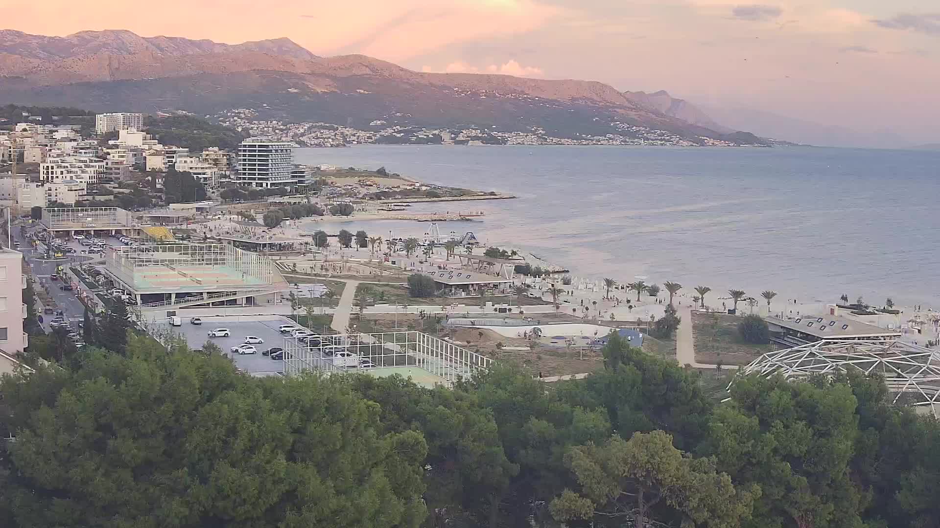 Plage Žnjan et installations sportives – Split