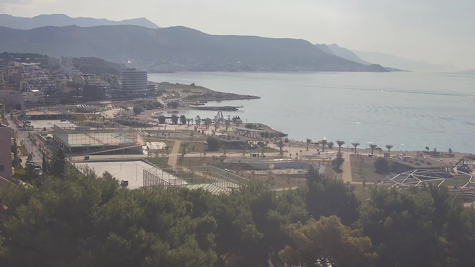 Plage Žnjan et installations sportives – Split