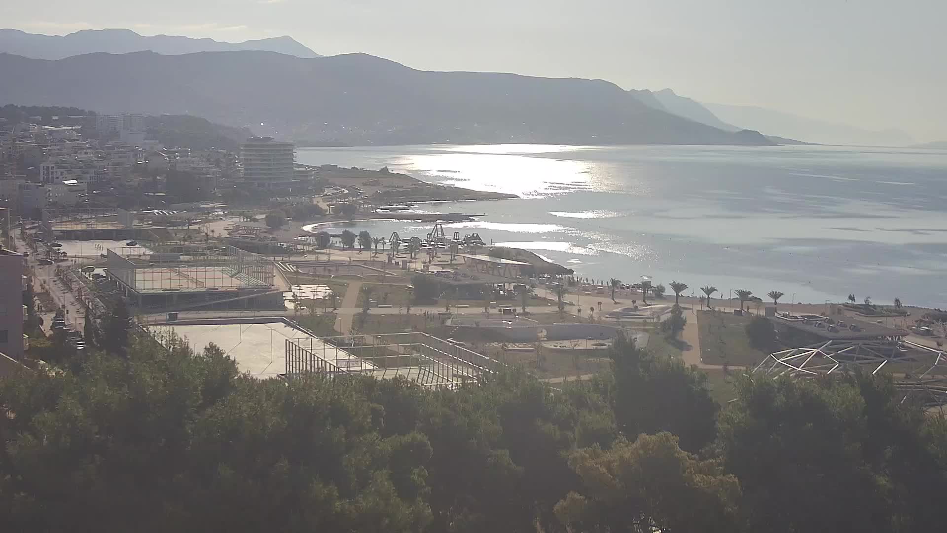 Plage Žnjan et installations sportives – Split