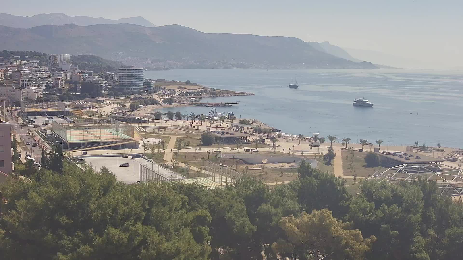 Plage Žnjan et installations sportives – Split