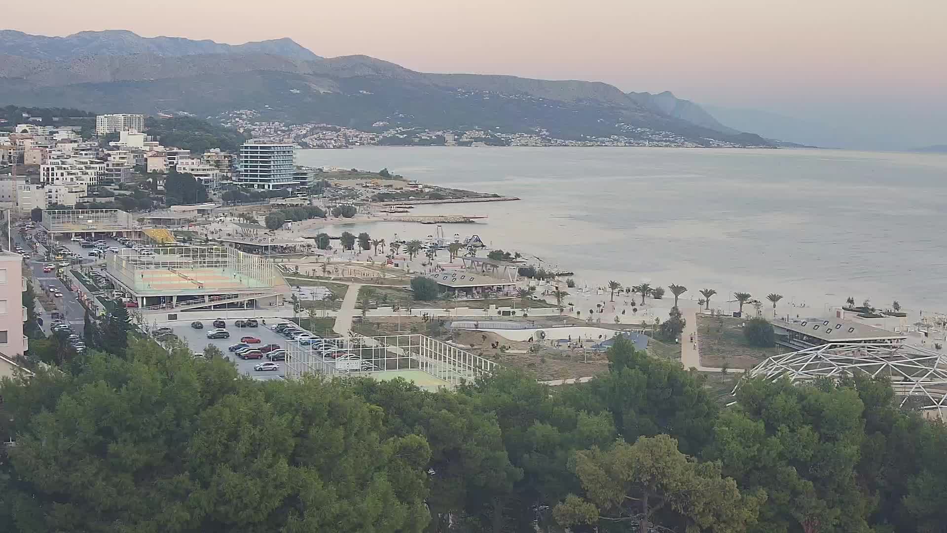 Plage Žnjan et installations sportives – Split