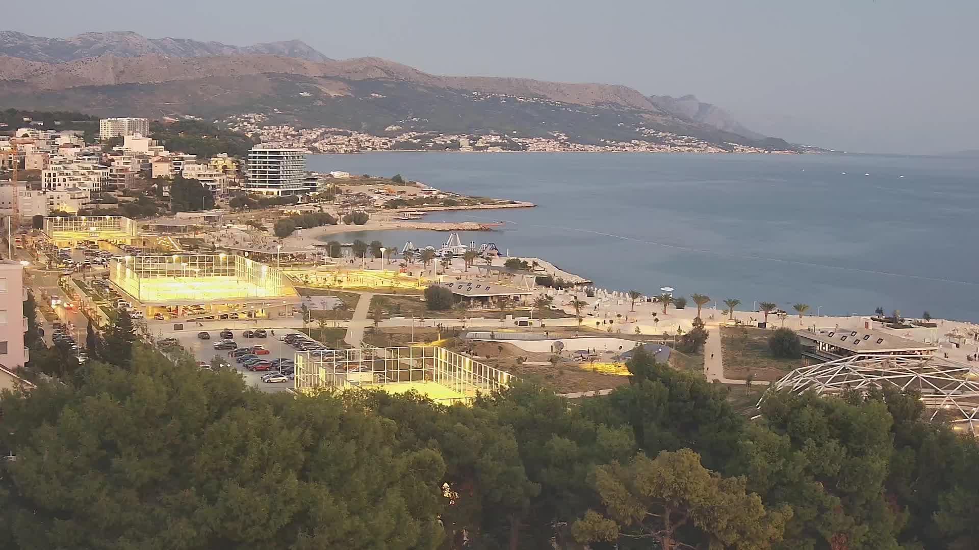 Plage Žnjan et installations sportives – Split