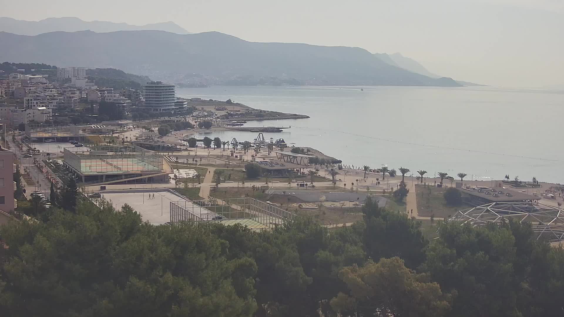 Plage Žnjan et installations sportives – Split