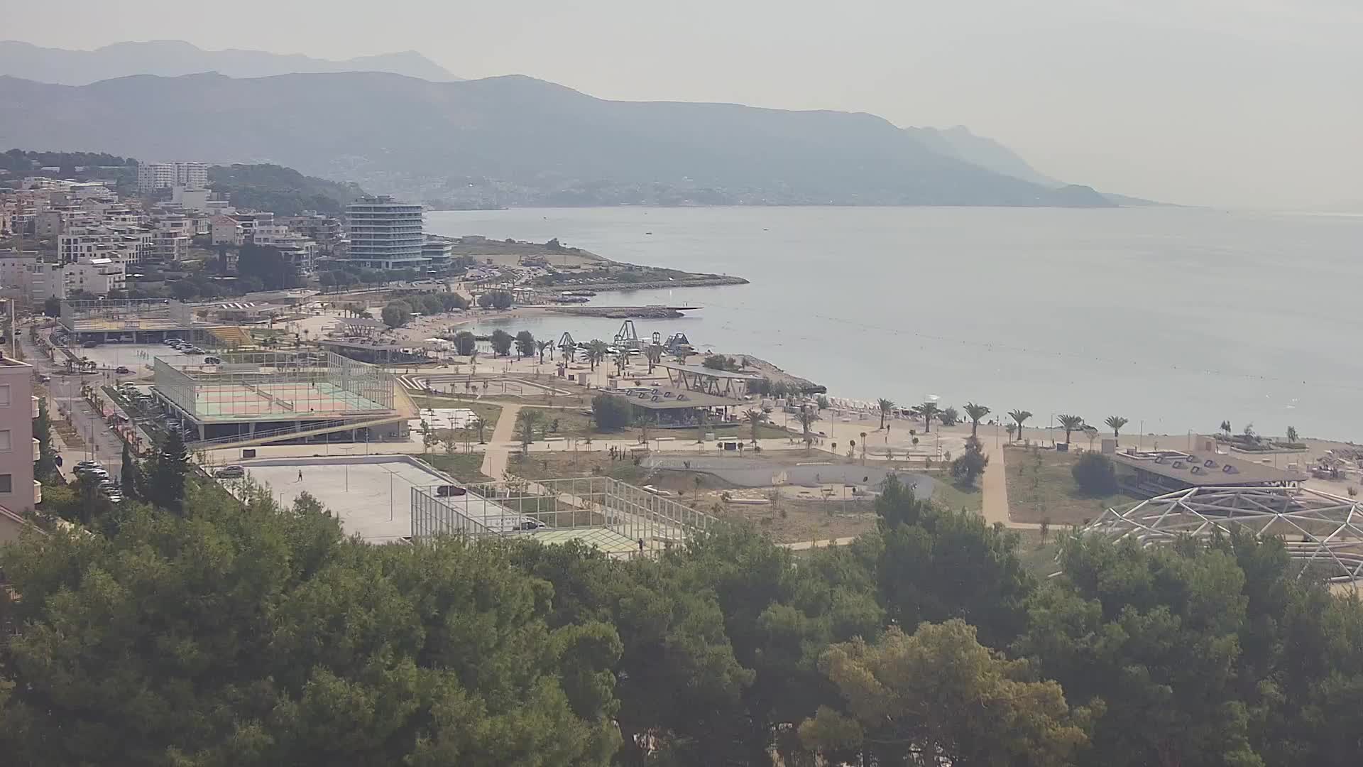 Plage Žnjan et installations sportives – Split