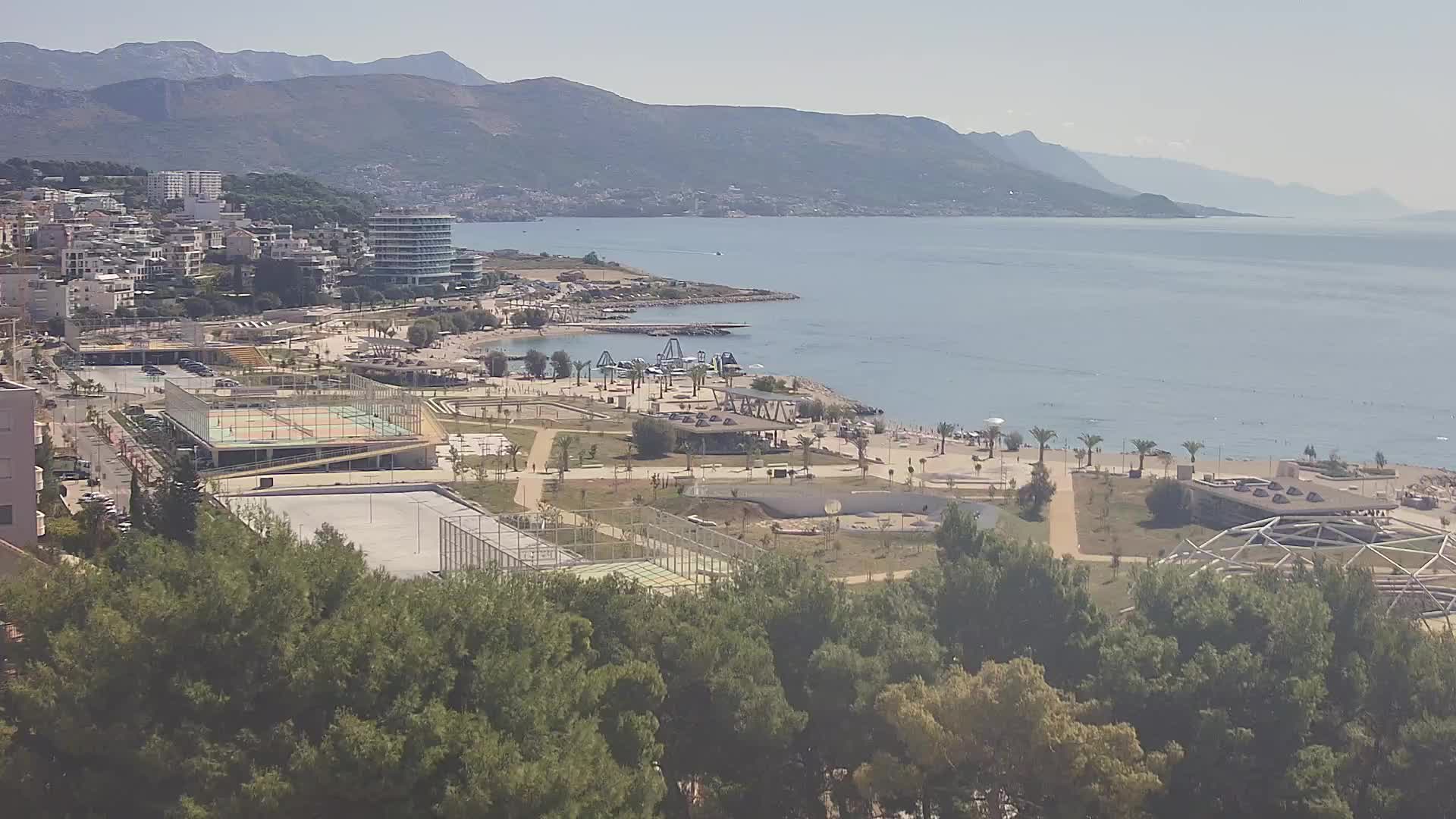 Plage Žnjan et installations sportives – Split