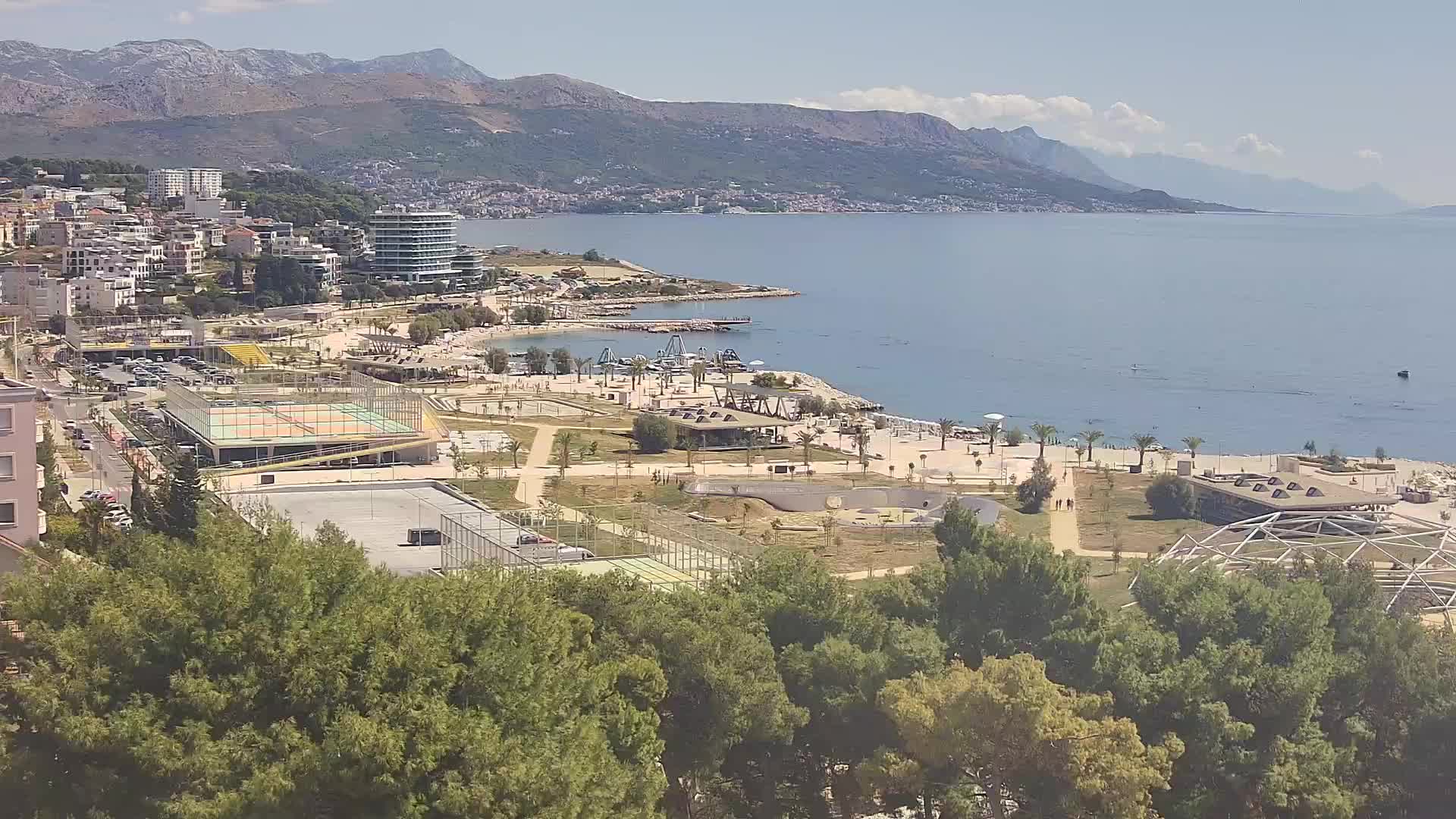 Plage Žnjan et installations sportives – Split