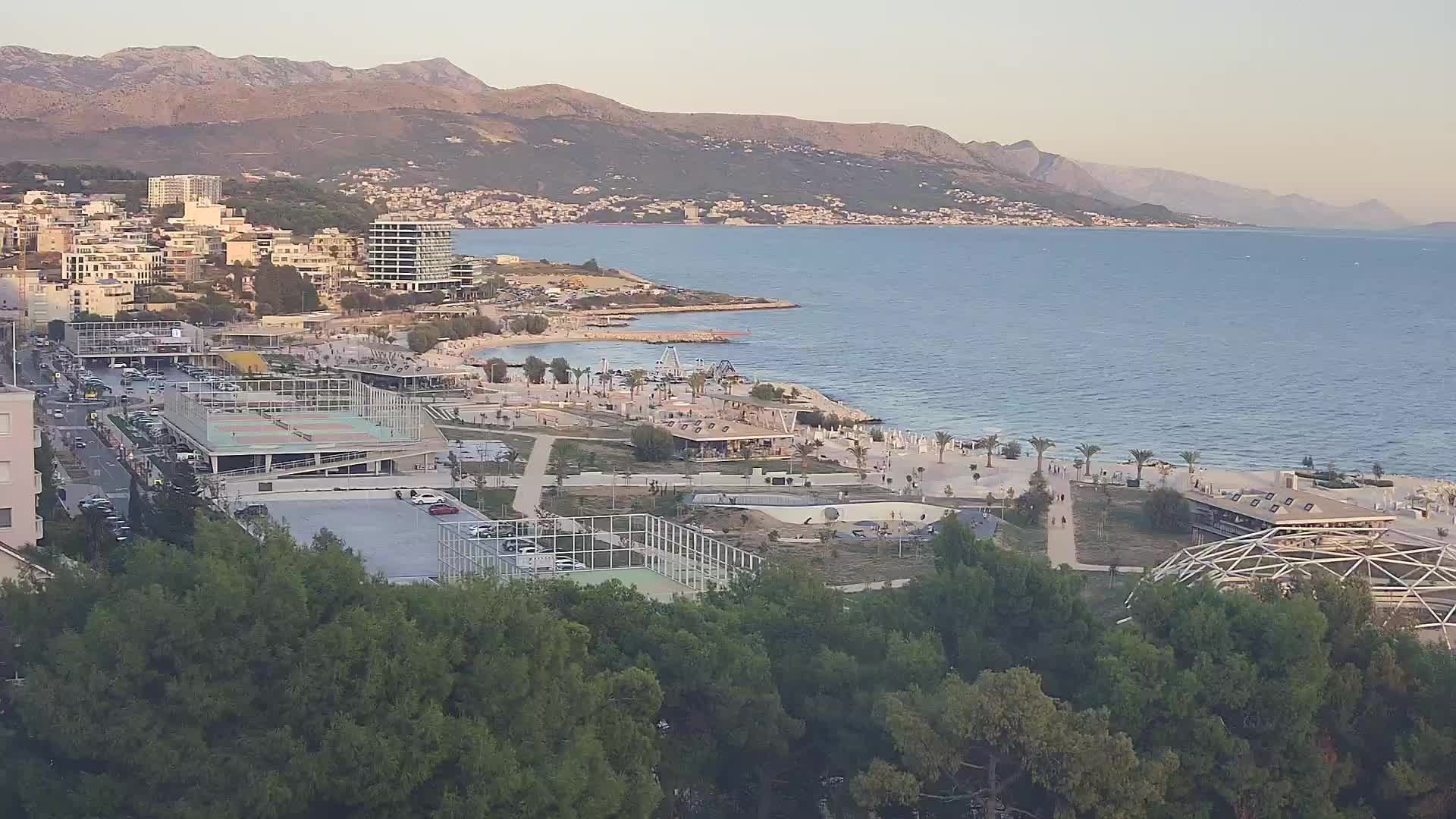 Plage Žnjan et installations sportives – Split