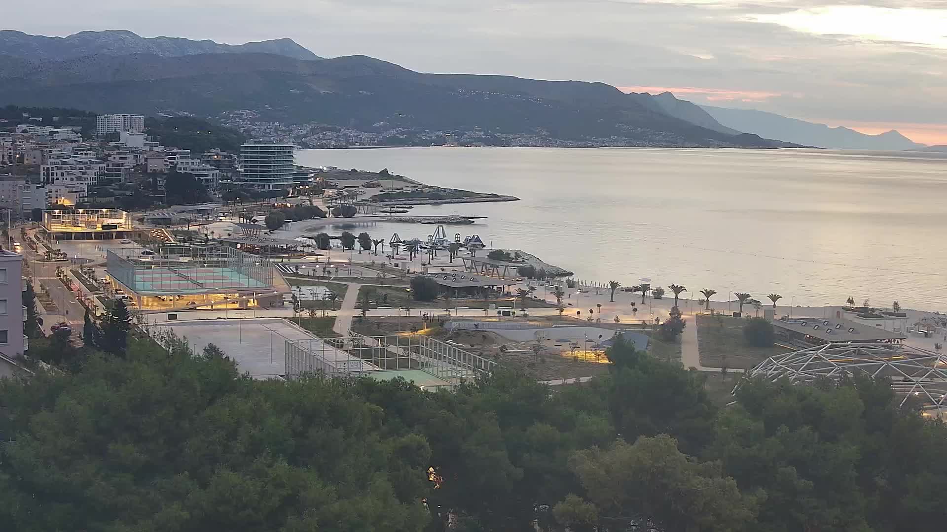 Spiaggia di Žnjan e impianti sportivi – Spalato