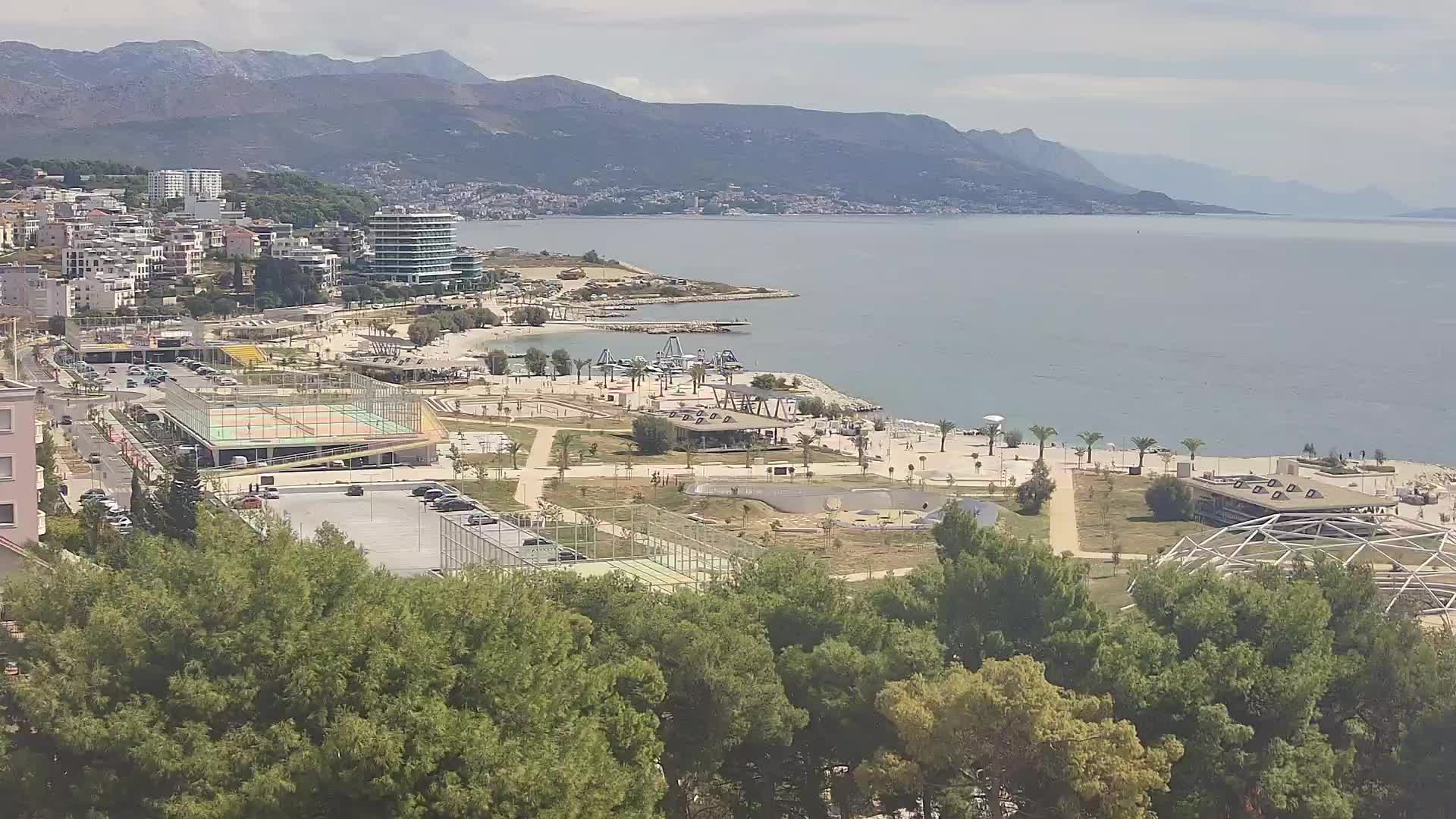 Plage Žnjan et installations sportives – Split