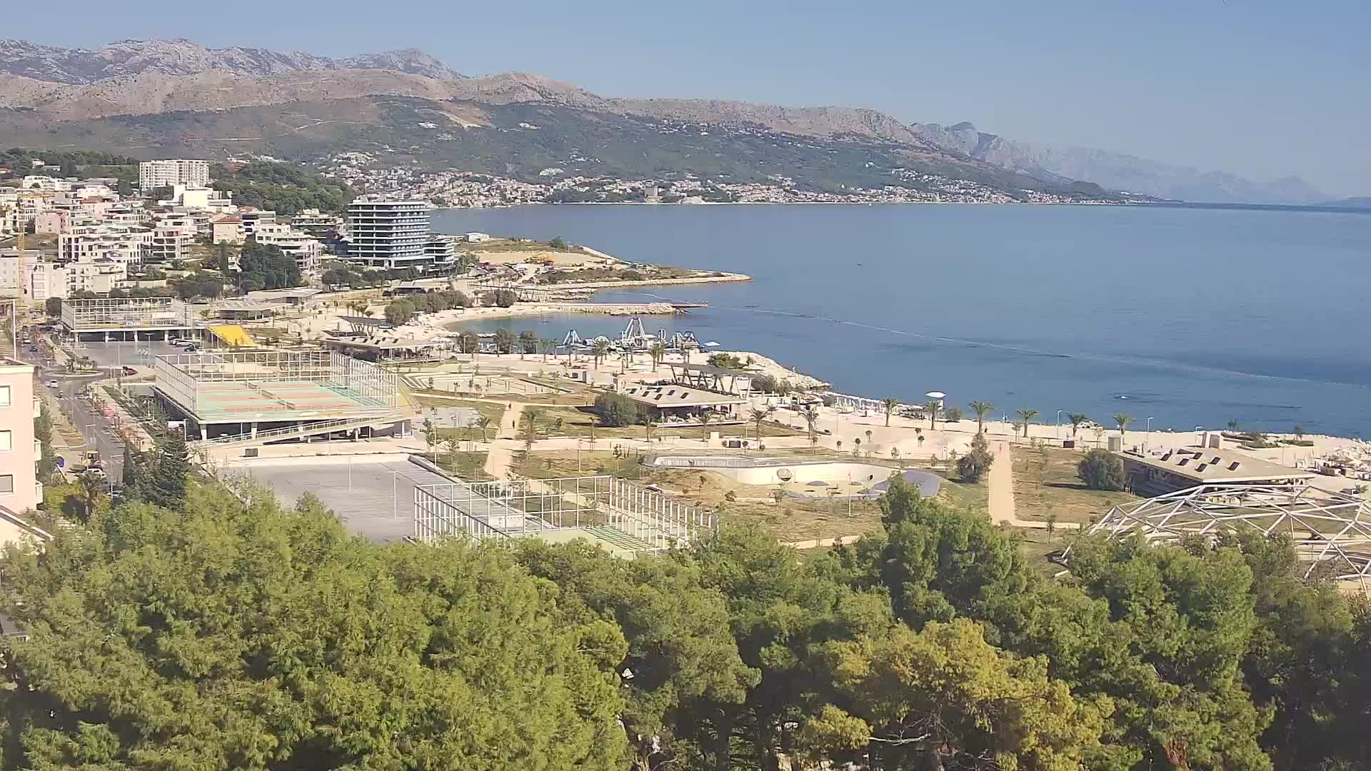Plage Žnjan et installations sportives – Split