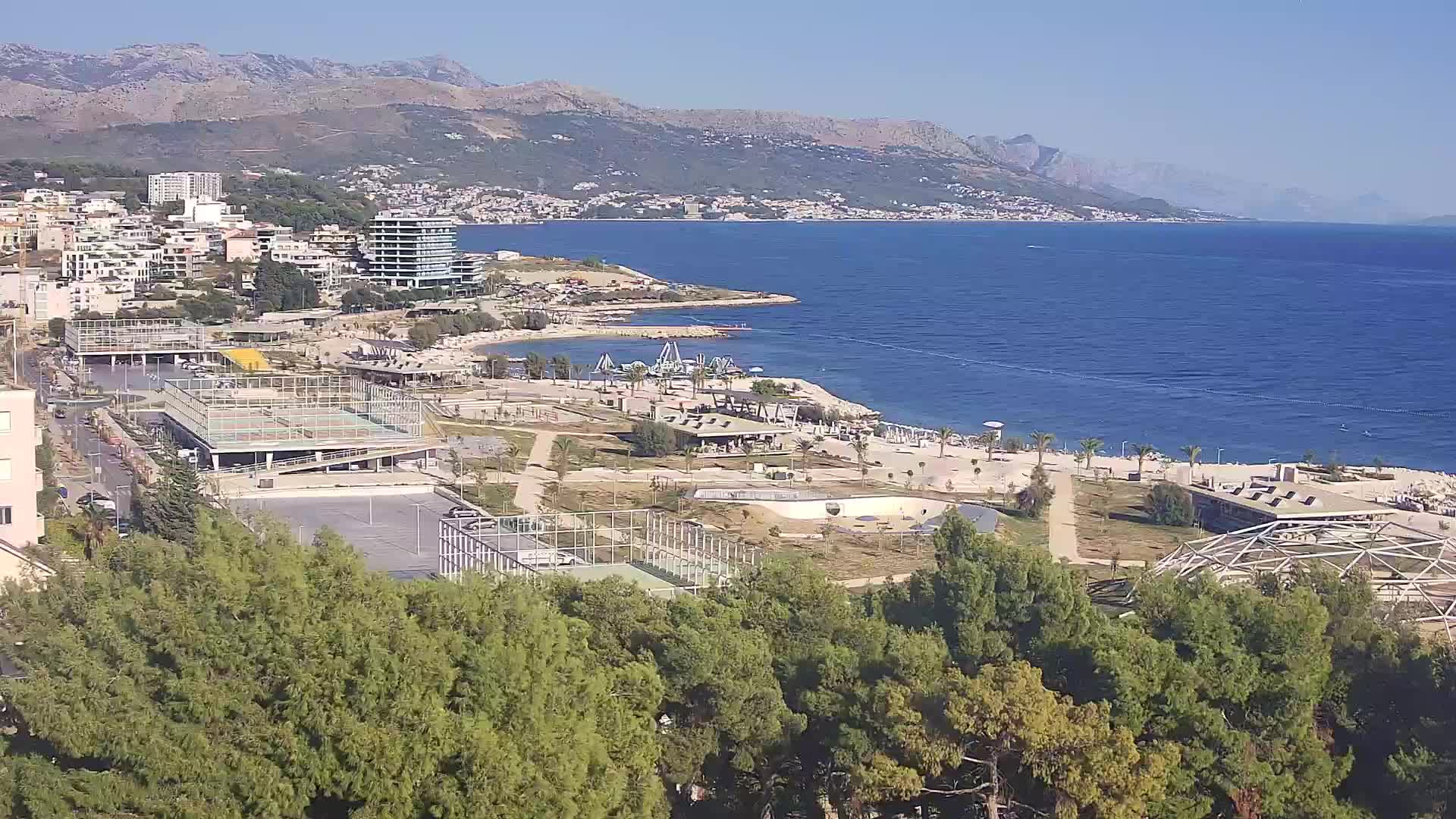 Plage Žnjan et installations sportives – Split