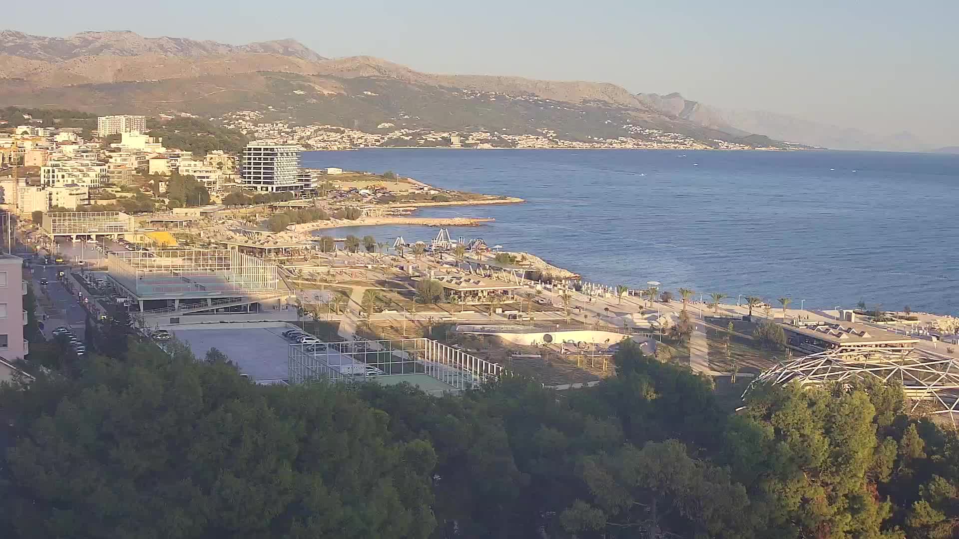 Plage Žnjan et installations sportives – Split