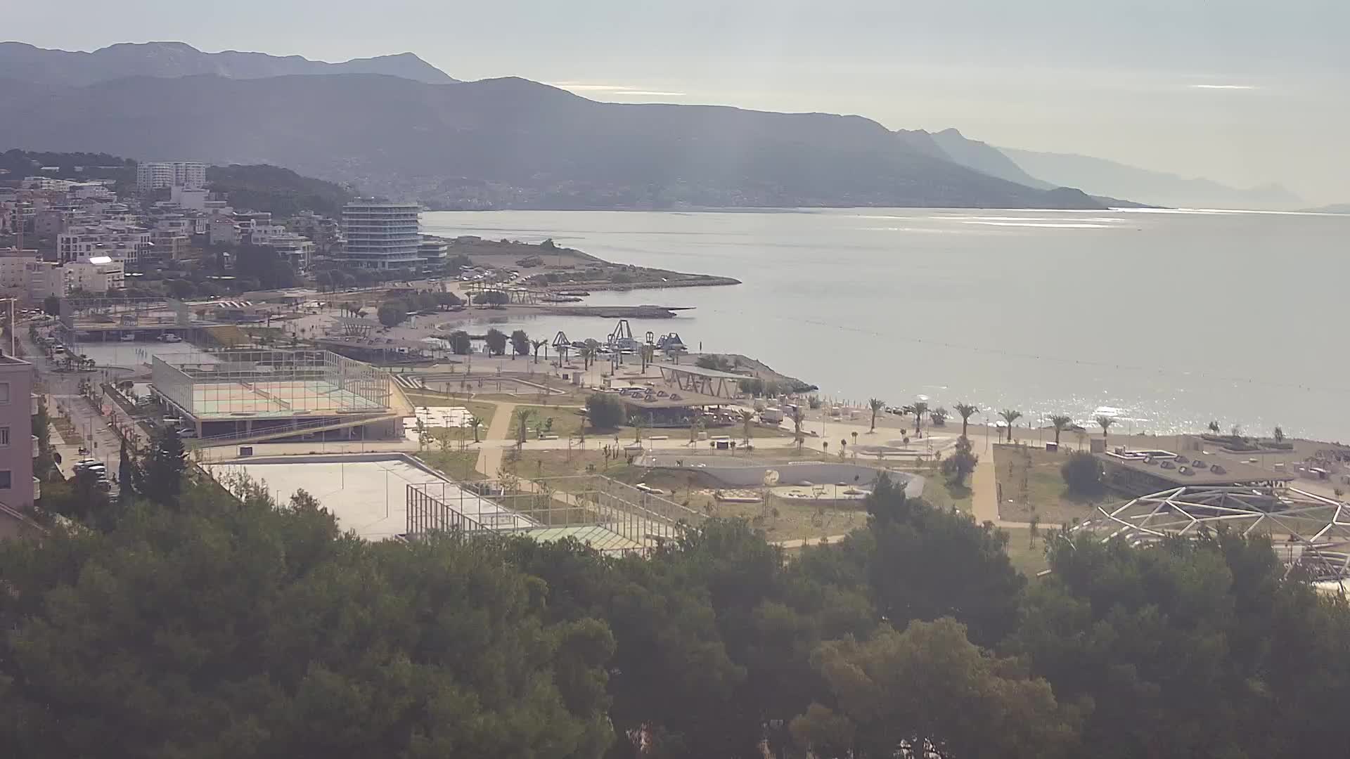 Plaža Žnjan in športni objekti – Split