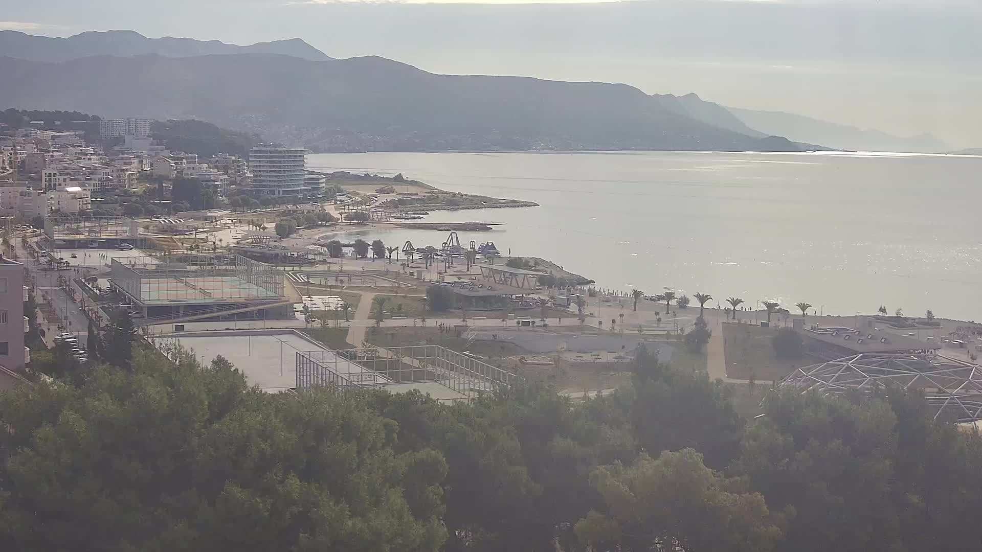 Plage Žnjan et installations sportives – Split