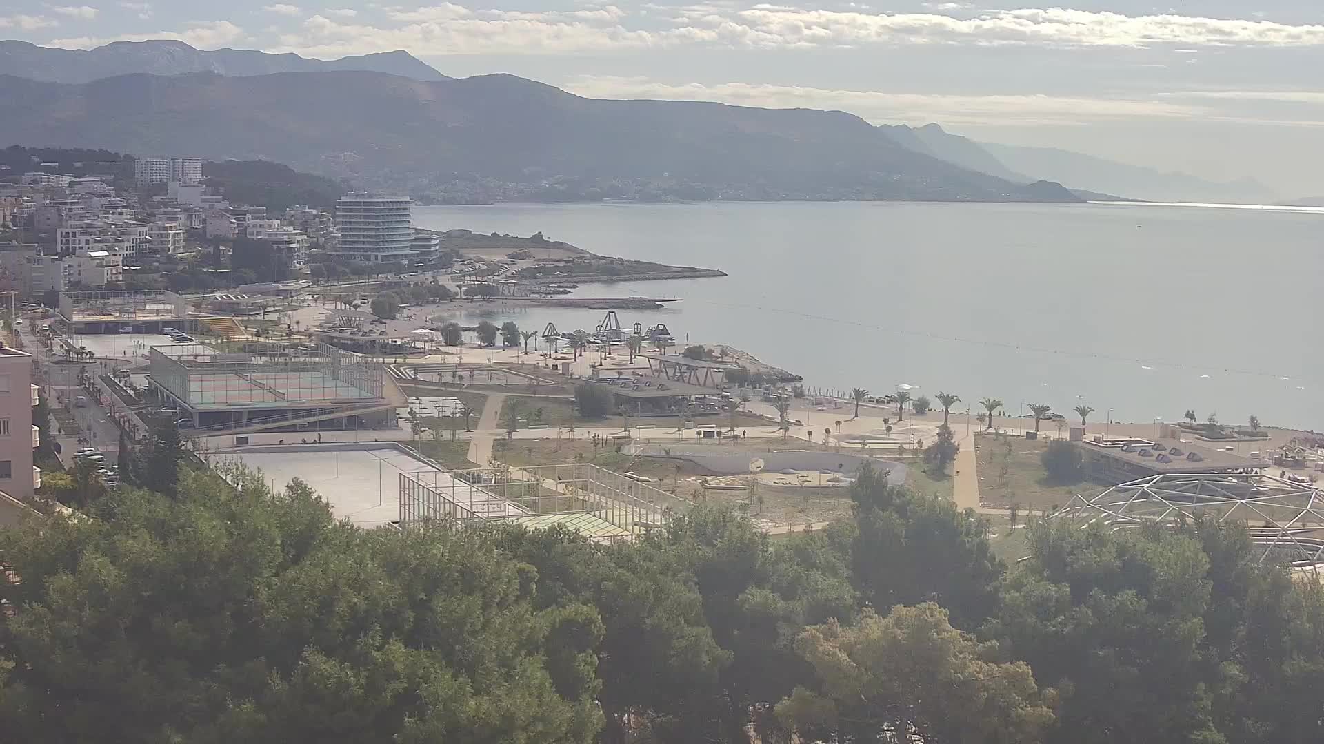 Plage Žnjan et installations sportives – Split