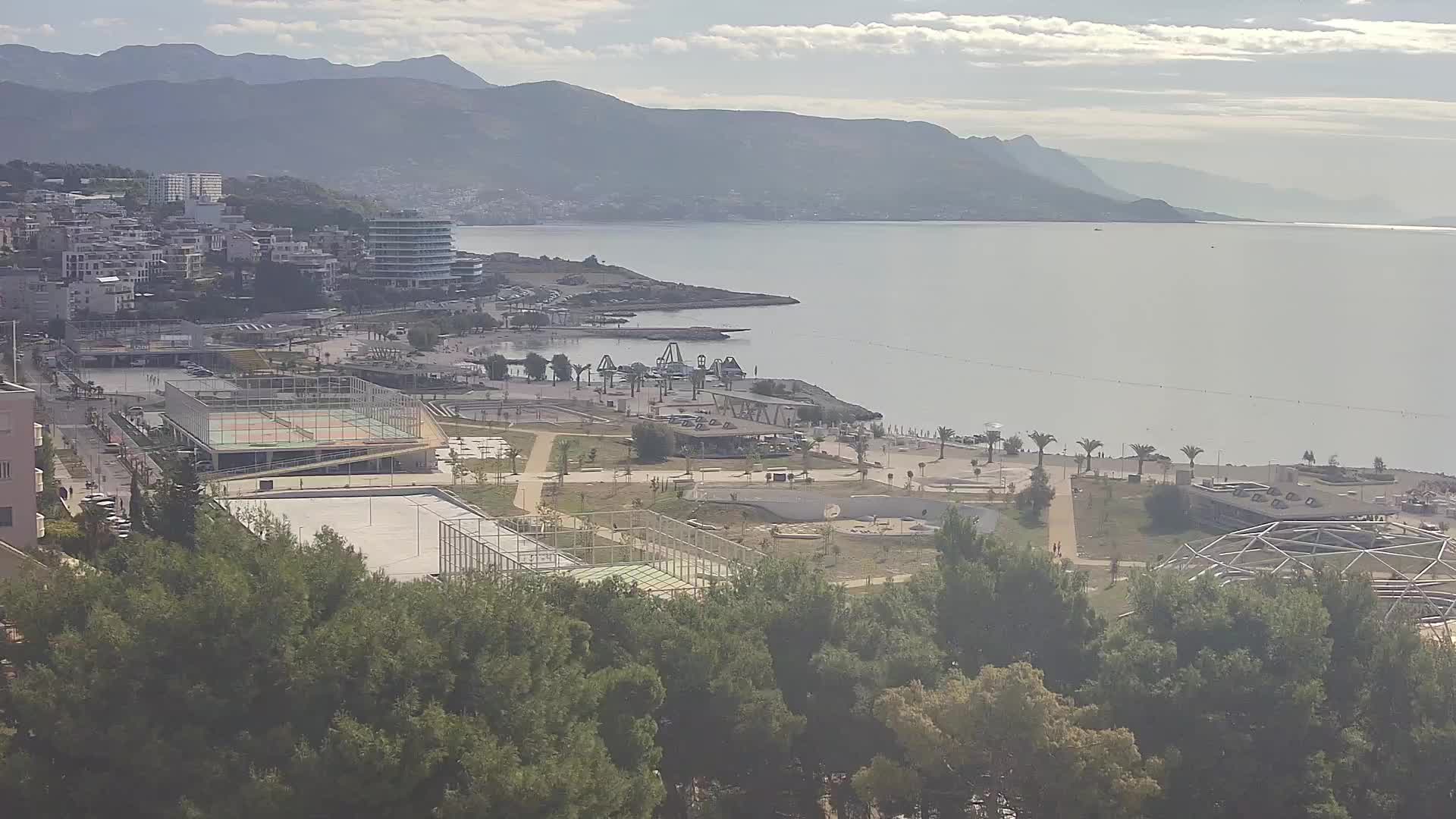 Plage Žnjan et installations sportives – Split