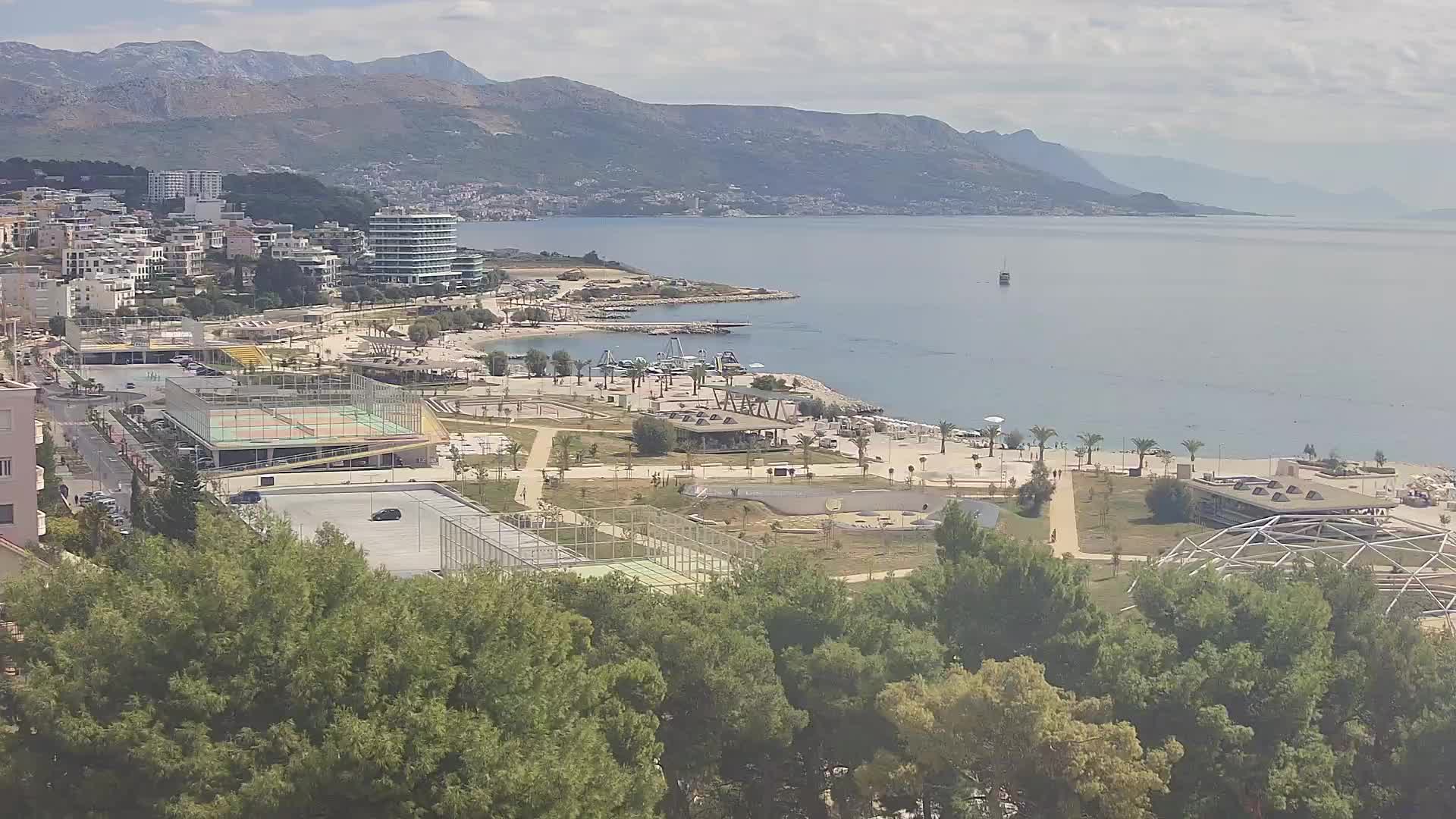 Plage Žnjan et installations sportives – Split