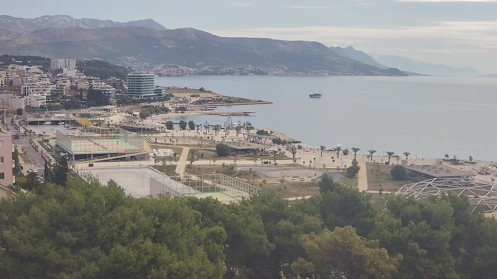 Spiaggia di Žnjan e impianti sportivi – Spalato