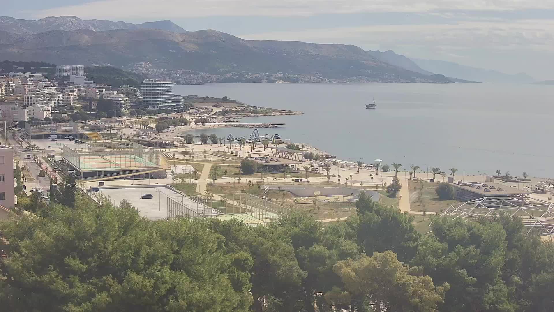 Plage Žnjan et installations sportives – Split