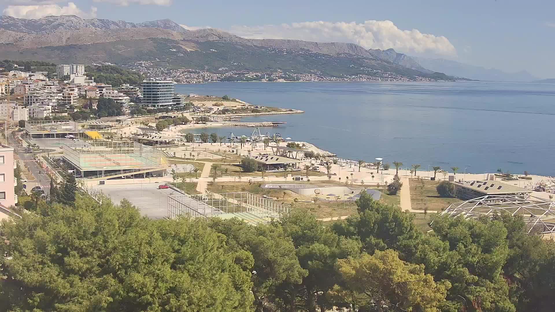Plage Žnjan et installations sportives – Split