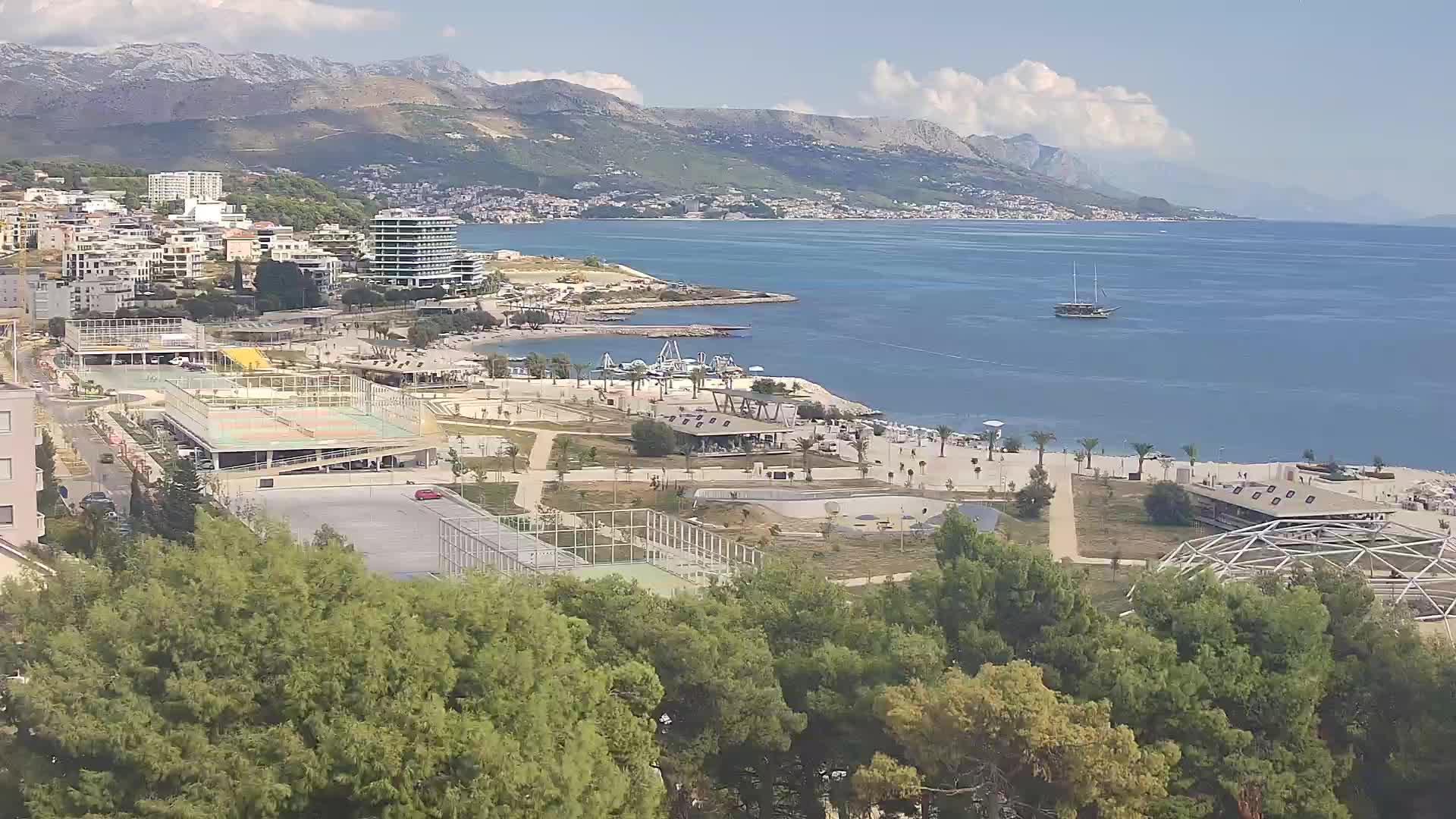 Spiaggia di Žnjan e impianti sportivi – Spalato