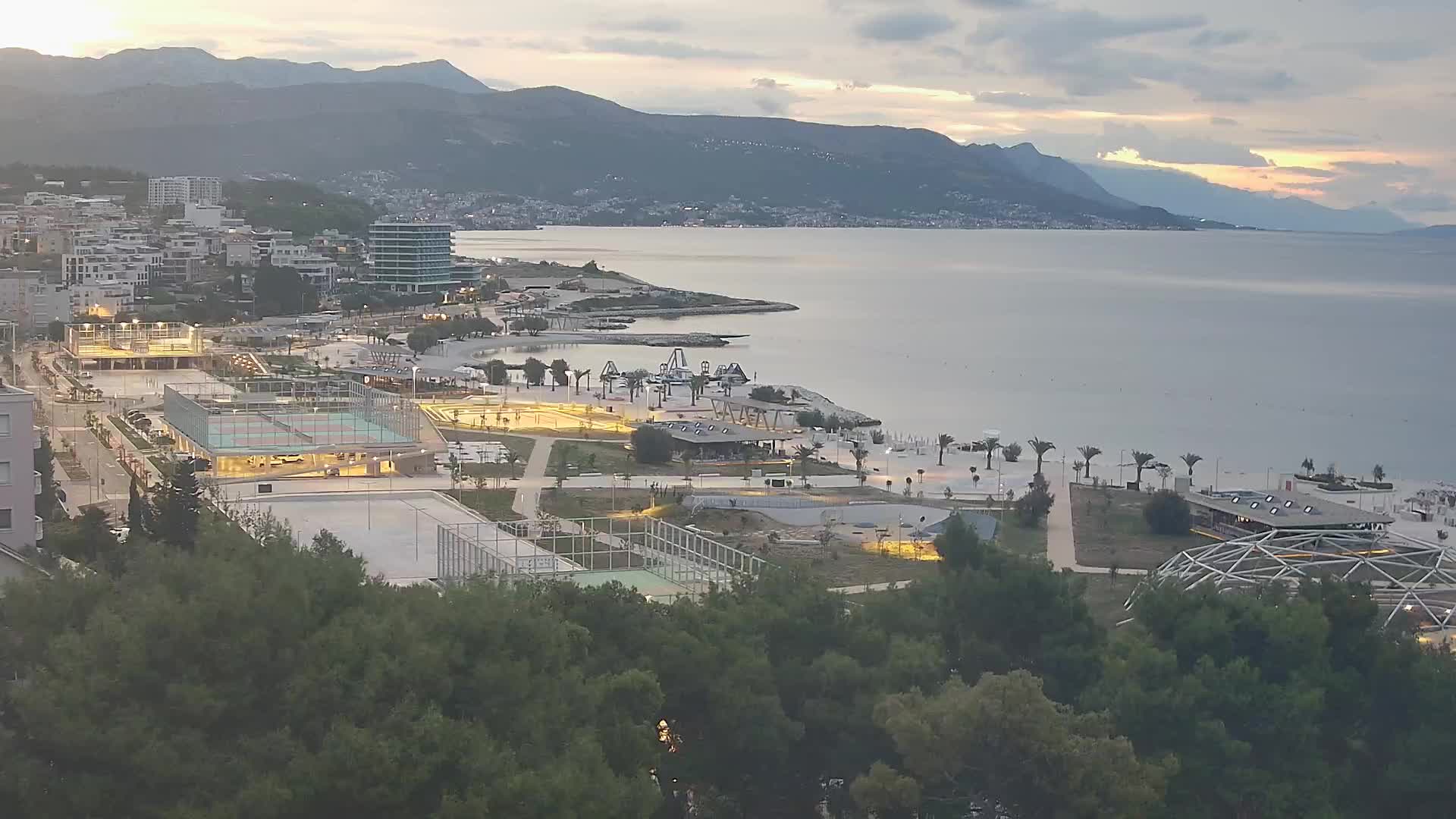 Spiaggia di Žnjan e impianti sportivi – Spalato