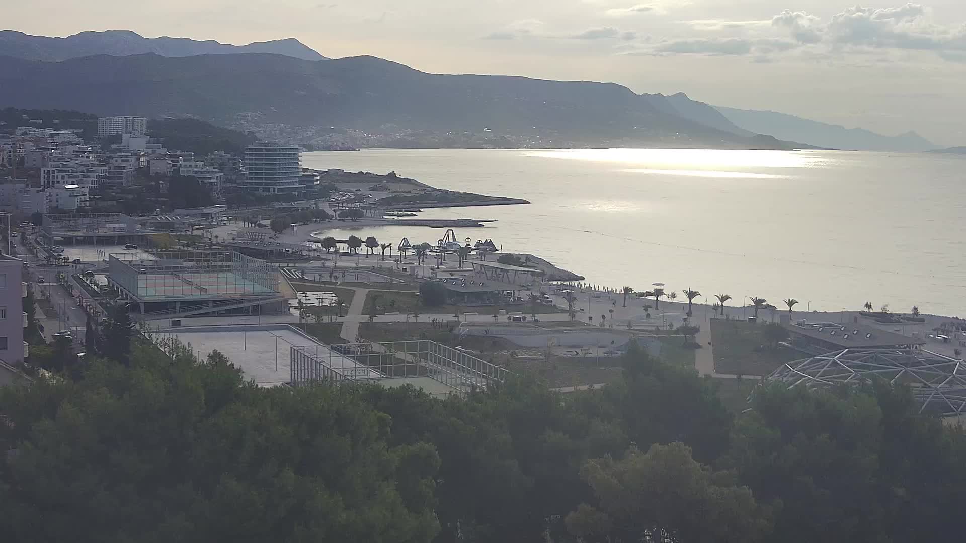 Plage Žnjan et installations sportives – Split
