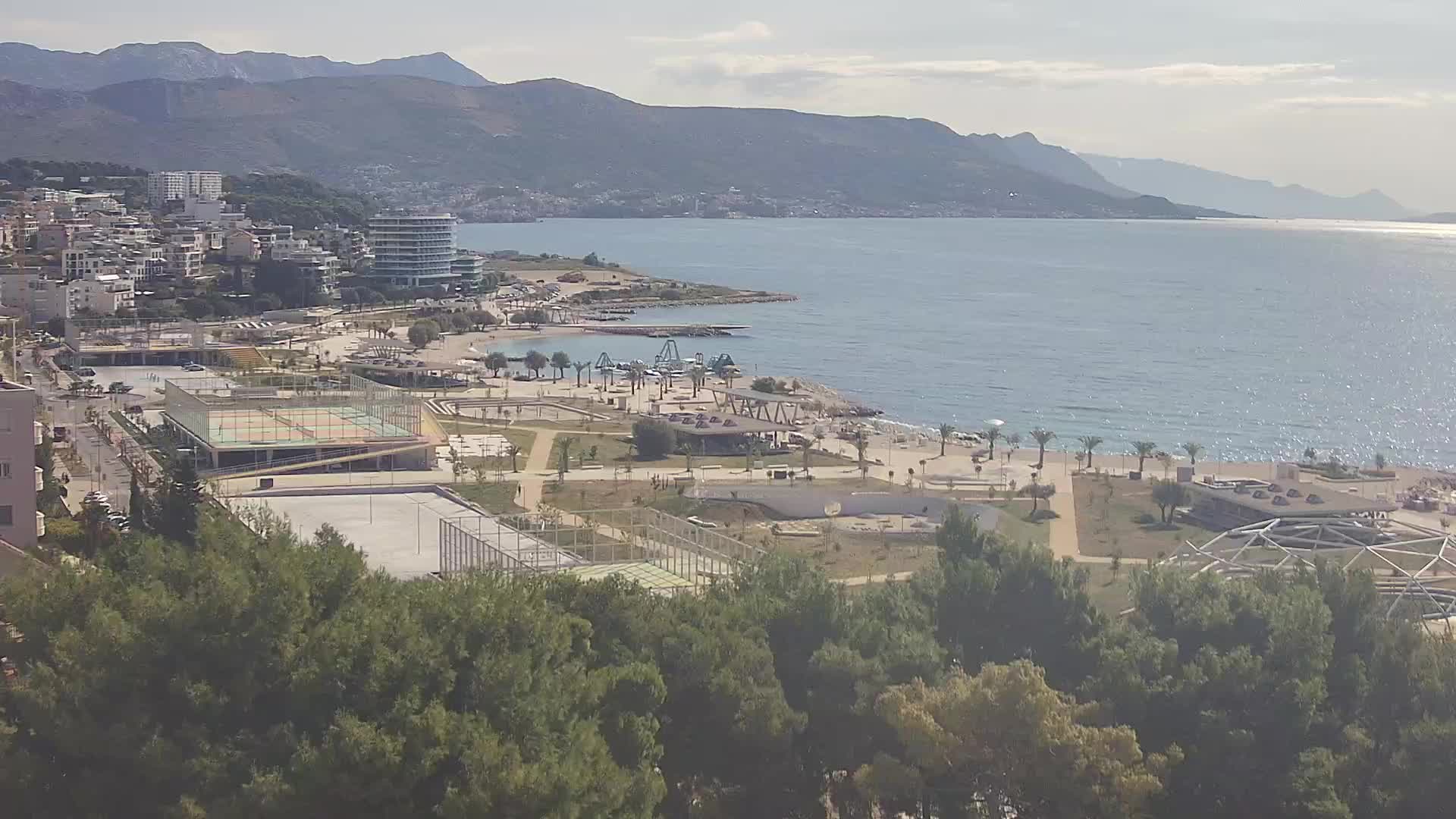 Plage Žnjan et installations sportives – Split